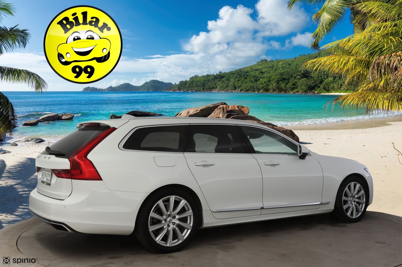 Volvo V90 2019 T8 AWD Inscription aut **Webasto / Adapt.Vakkari / LED-valot / P.Tutkat / Ilmastoidut&Hierovat Sporttinahat Muistilla** - Näyttävä inscription varusteltu volvo, 2x renkaat & vanteet! Jakohihna vaihdettu 10/24! - Osta nyt, maksa vasta ensi vuonna