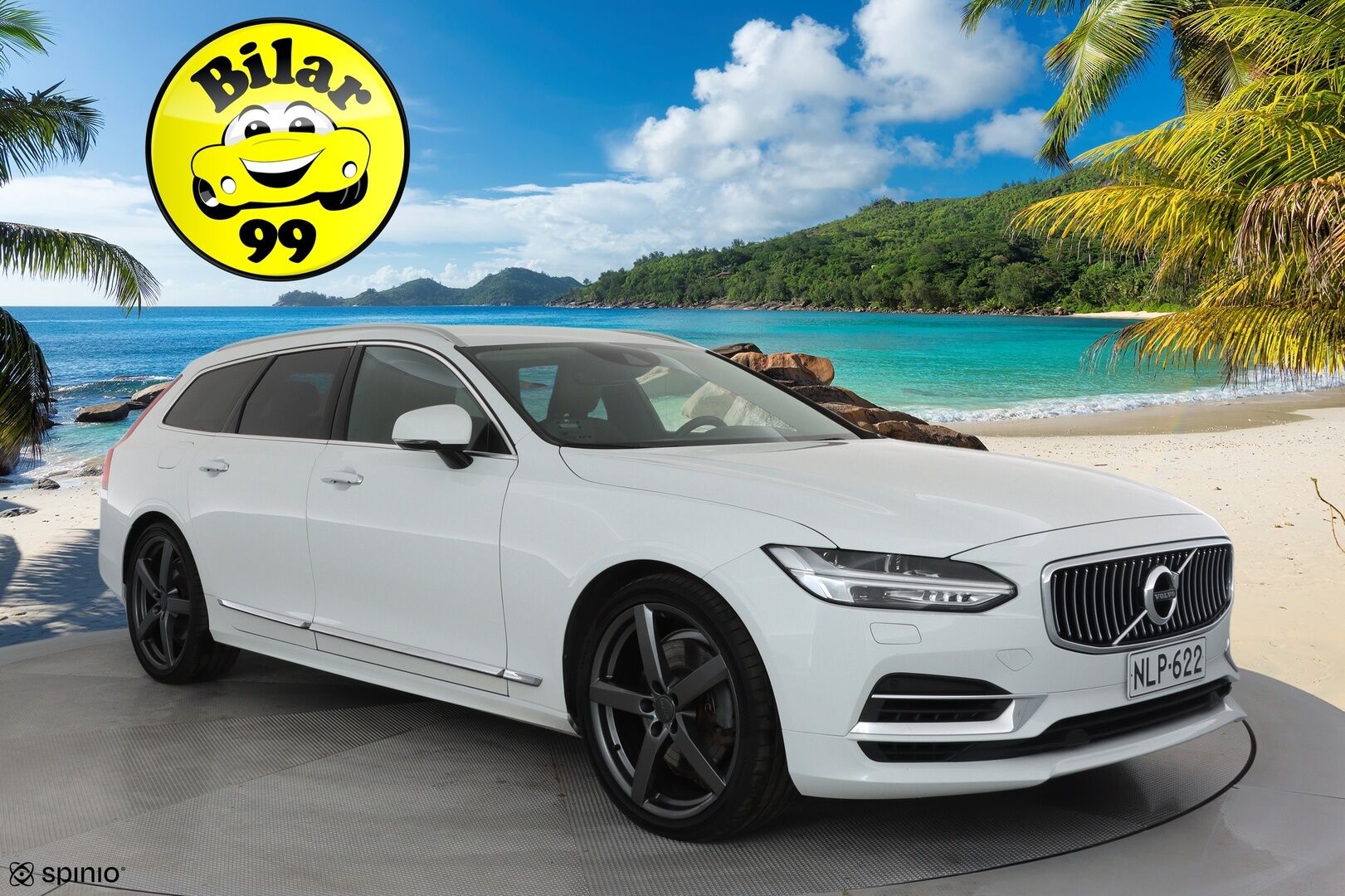 Volvo V90 2019 T8 AWD Inscription aut **Webasto / Adapt.Vakkari / LED-valot / P.Tutkat / Ilmastoidut&Hierovat Sporttinahat Muistilla** - 3,99 % KORKOTARJOUS TÄHÄN AUTOON - 2x Latauskaapelit / Kahdet Renkaat