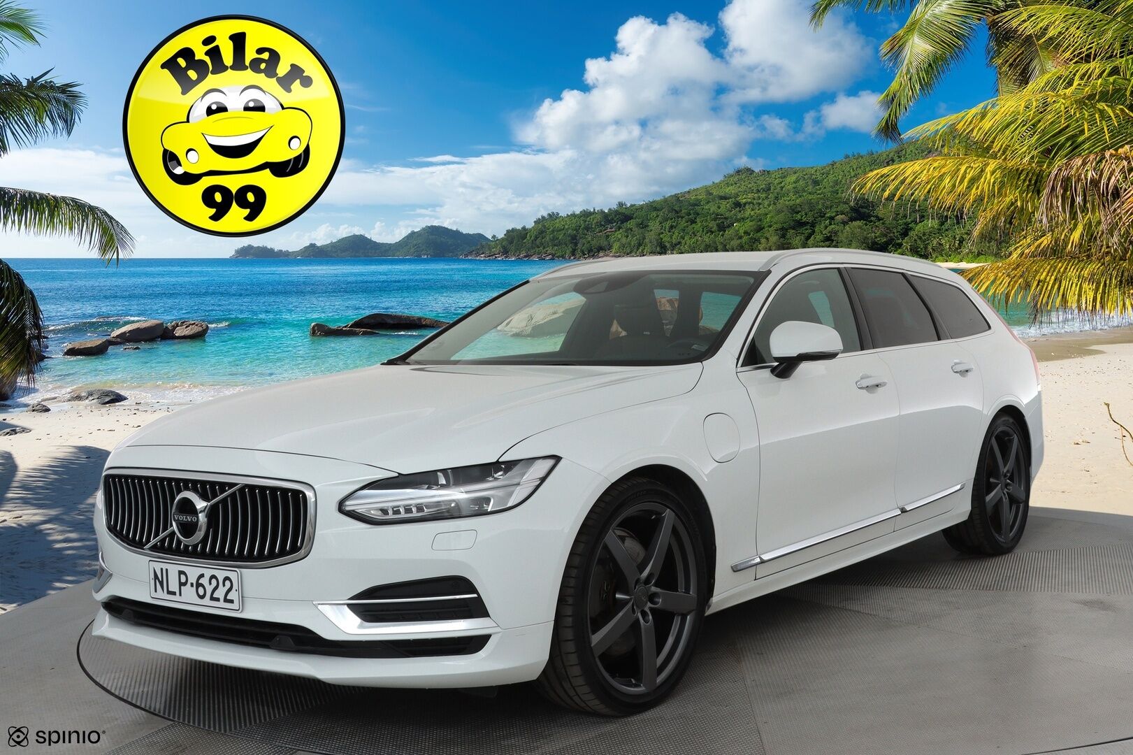 Volvo V90 2019 T8 AWD Inscription aut **Webasto / Adapt.Vakkari / LED-valot / P.Tutkat / Ilmastoidut&Hierovat Sporttinahat Muistilla** - 3,99 % KORKOTARJOUS TÄHÄN AUTOON - 2x Latauskaapelit / Kahdet Renkaat