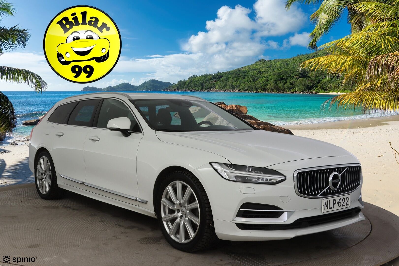 Volvo V90 2019 T8 AWD Inscription aut **Webasto / Adapt.Vakkari / LED-valot / P.Tutkat / Ilmastoidut&Hierovat Sporttinahat Muistilla** - Näyttävä inscription varusteltu volvo, 2x renkaat & vanteet! Jakohihna vaihdettu 10/24! - Osta nyt, maksa vasta ensi vuonna