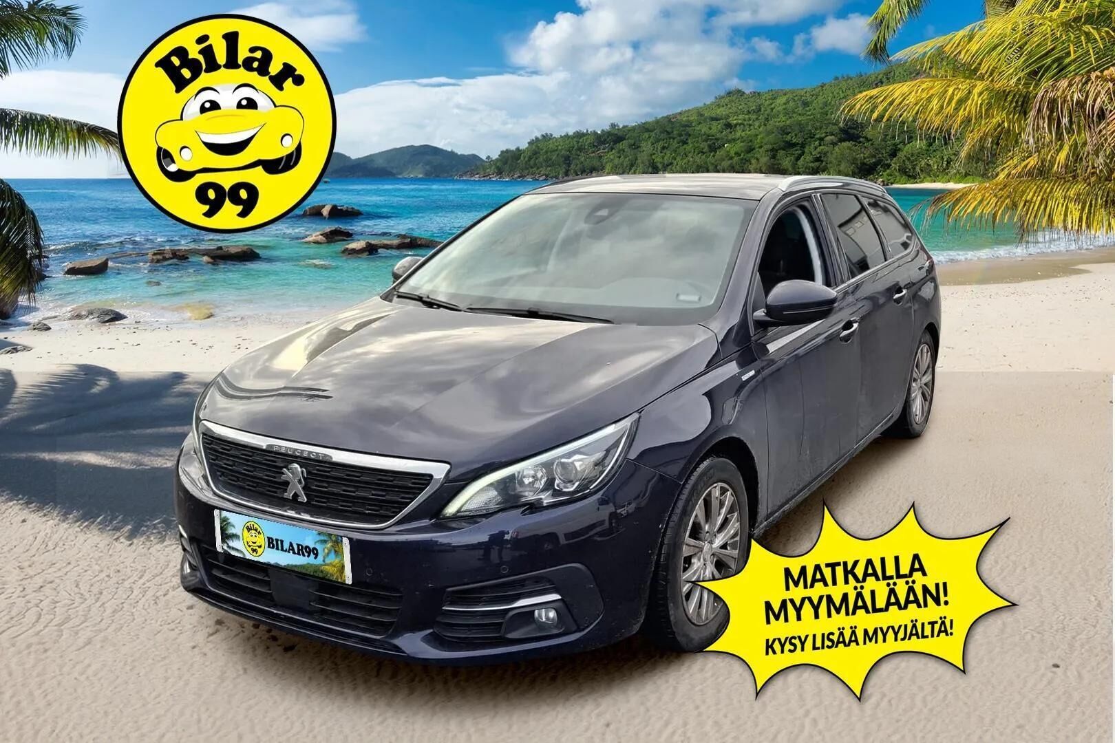 Peugeot 308 2020 SW Style 75 Edition PureTech 130 EAT8-automaatti - | Lasikatto | Lohko | Koukku | Tutkat | Vakkari | - KORKO VAIN 3,99 %
