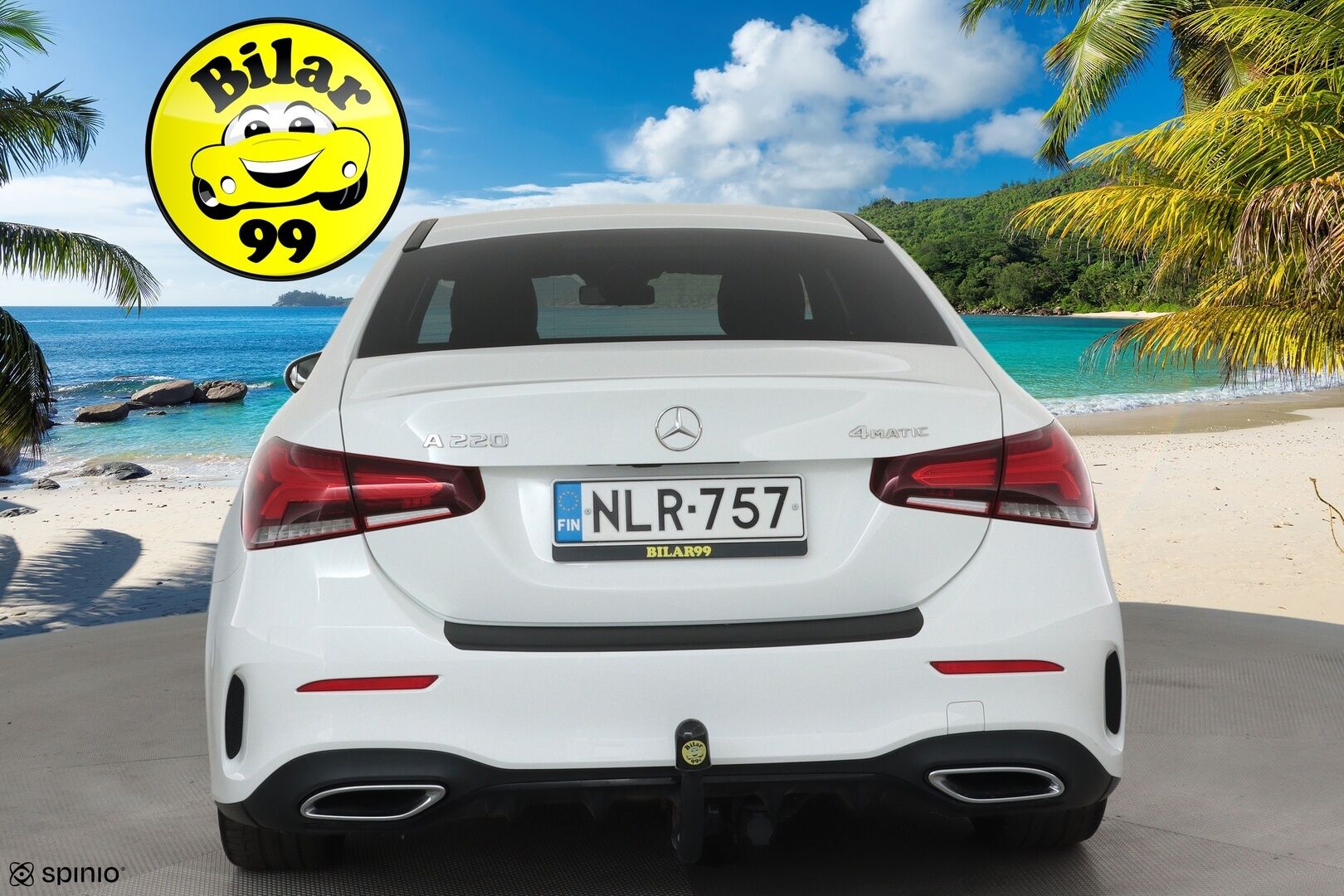 Mercedes-Benz A 2020 220 4MATIC A sedan Business AMG **LED / Sportpenkit / P.kamera / Koukku / Kaistavahti / Sisätilanlämmitin** - Suomi-auto / Kahdet Renkaat