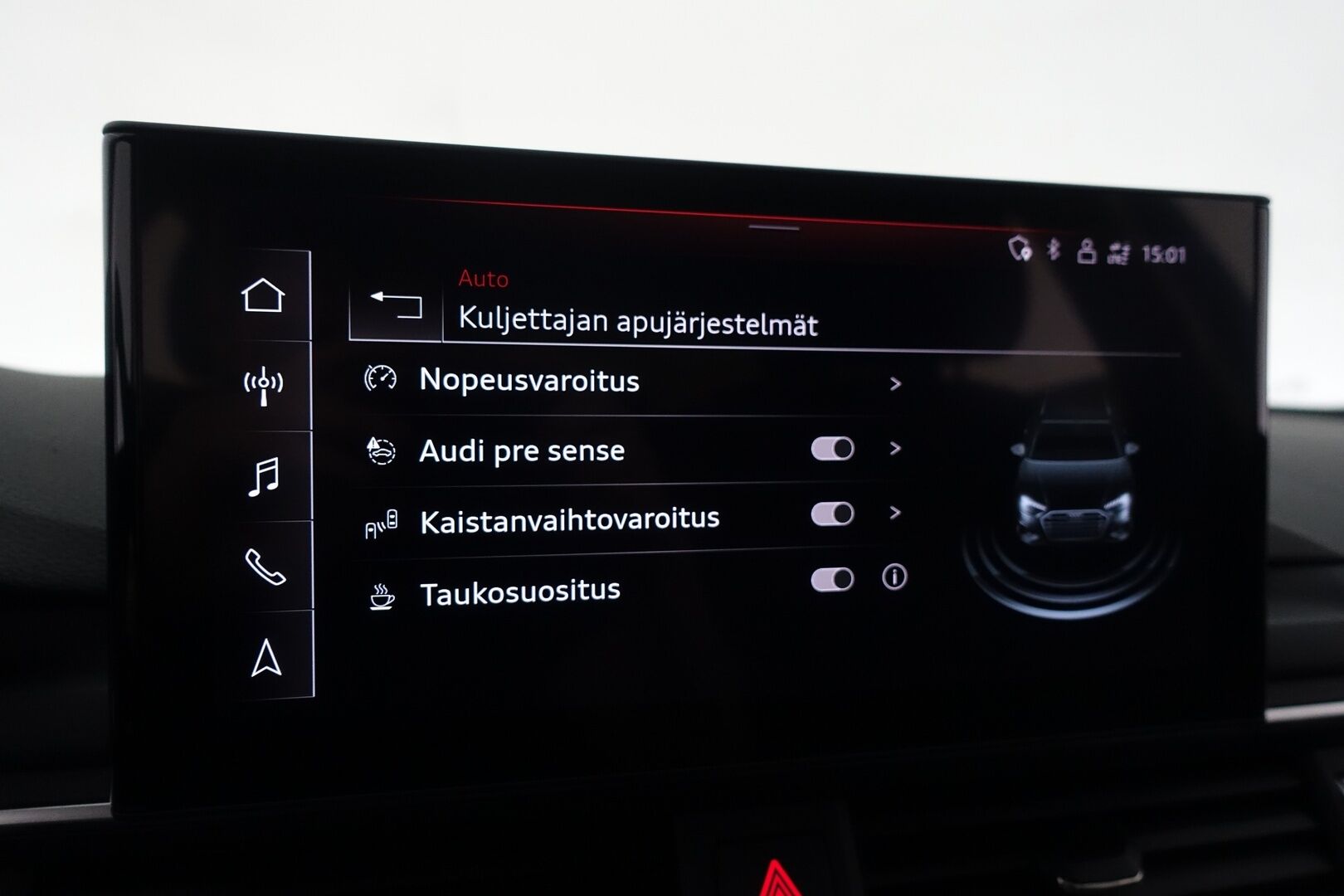 Audi A4 2019 Avant Business 35 TFSI 110 kW MHEV S tronic - | P. Tutkat | Vakionopeudensäädin | Pre-sense | Vetokoukku | Kahdet renkaat | CarPlay & AndroidAuto |