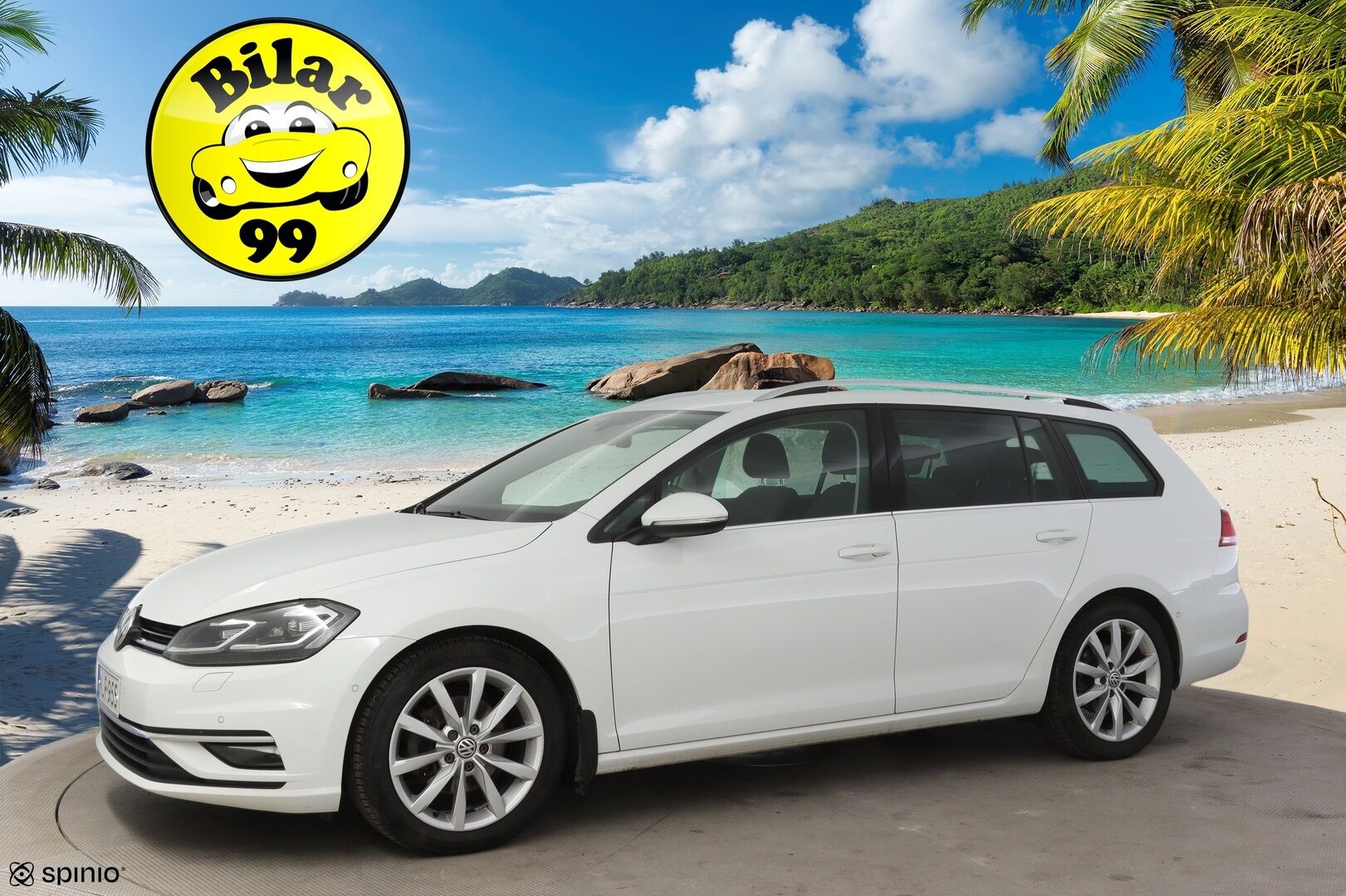 Volkswagen Golf 2020 Variant Highline 1,5 TSI EVO 110 kW (150 hv) DSG-automaatti * Webasto / Adapt vakkari / Park assist / Navi / P-kamera * - Suomi-auto / Kahdet hyväkuntoset renkaat vanteilla!