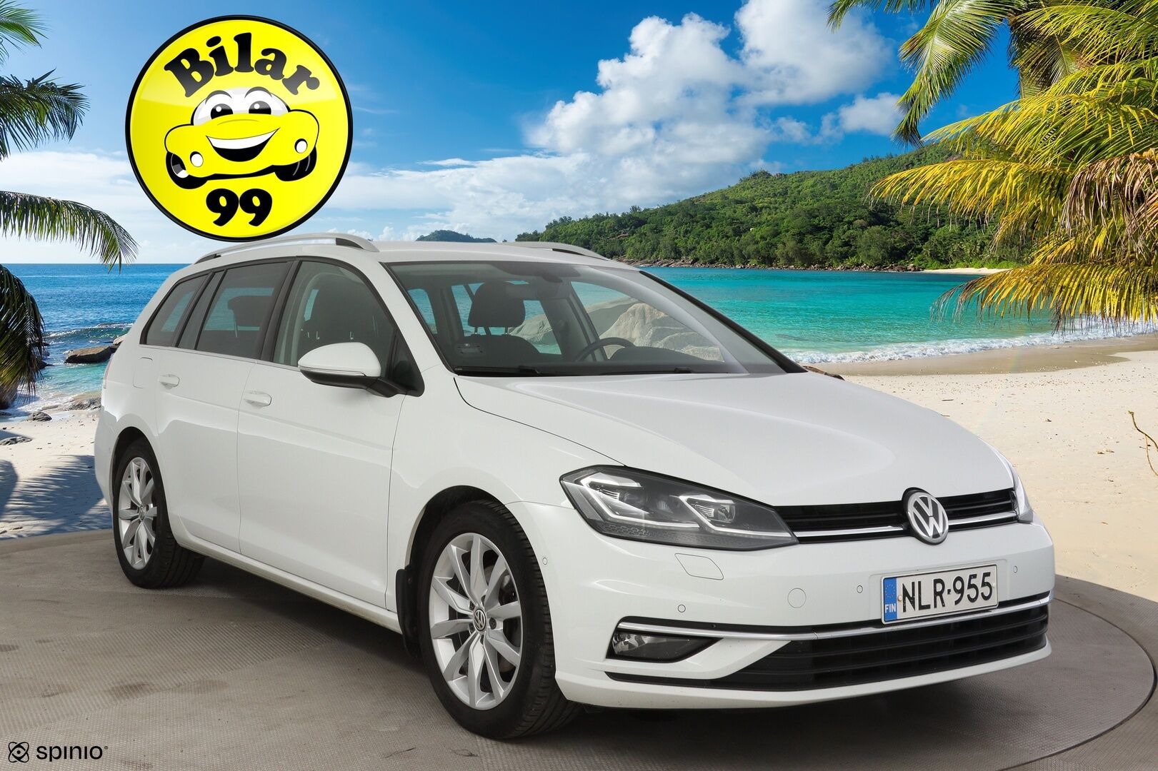 Volkswagen Golf 2020 Variant Highline 1,5 TSI EVO 110 kW (150 hv) DSG-automaatti * Webasto / Adapt vakkari / Park assist / Navi / P-kamera * - Suomi-auto / Kahdet hyväkuntoset renkaat vanteilla!