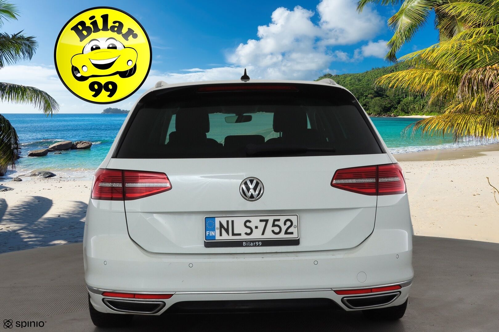 Volkswagen Passat 2017 Variant R-Line 2,0 TDI 140 kW (190 hv) DSG * ACC / Webasto / P.kamera / LED / Puolisähkö penkki / Apple & Android * - Kahdet renkaat