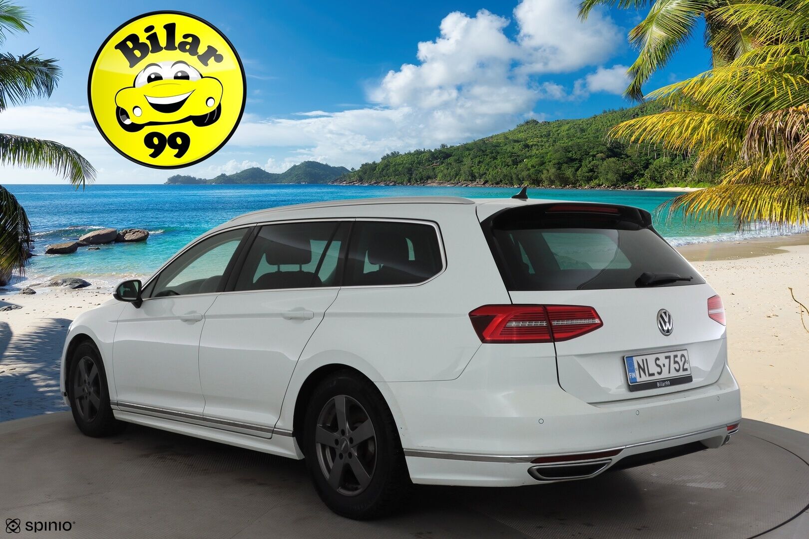 Volkswagen Passat 2017 Variant R-Line 2,0 TDI 140 kW (190 hv) DSG * ACC / Webasto / P.kamera / LED / Puolisähkö penkki / Apple & Android * - Kahdet renkaat