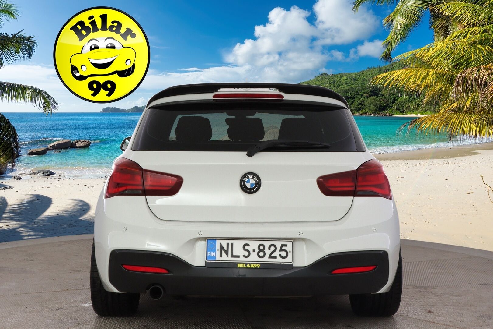 BMW 118 2019 F20 Hatchback 118i A Automatic Edition M Sport / Lohko+sisäpuhallin / Sporttinahat / Tutkat / Vakkari / Navi / LED-valot - Kaksilla aluvanteilla! / Särmä huoltohistoria! - Osta nyt, maksa vasta ensi vuonna