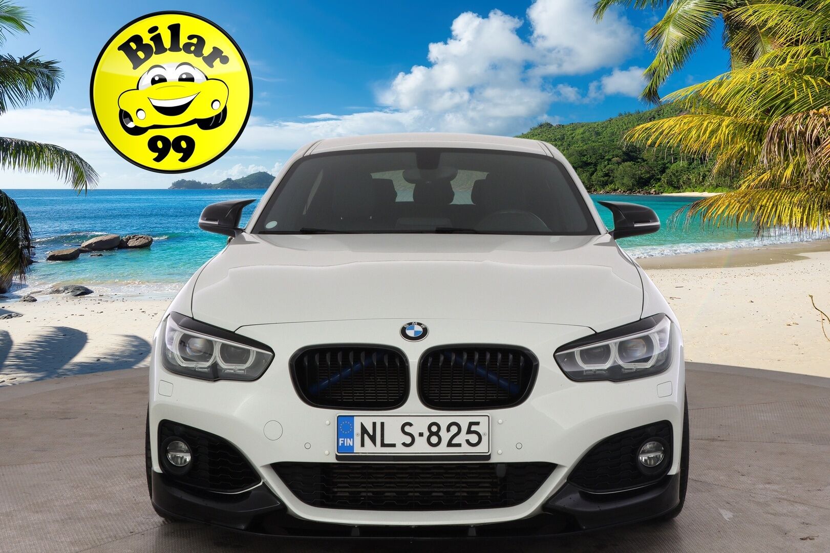 BMW 118 2019 F20 Hatchback 118i A Automatic Edition M Sport / Lohko+sisäpuhallin / Sporttinahat / Tutkat / Vakkari / Navi / LED-valot - Kaksilla aluvanteilla! / Särmä huoltohistoria! - Osta nyt, maksa vasta ensi vuonna