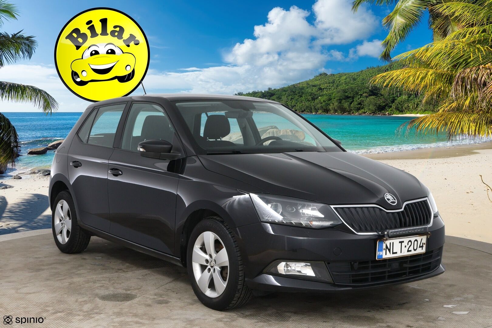 Skoda Fabia 2016 1,2 TSI 85 Elegance - Vakkari | P. Tutkat | Lohko+Sisäpistoke | Bluetooth