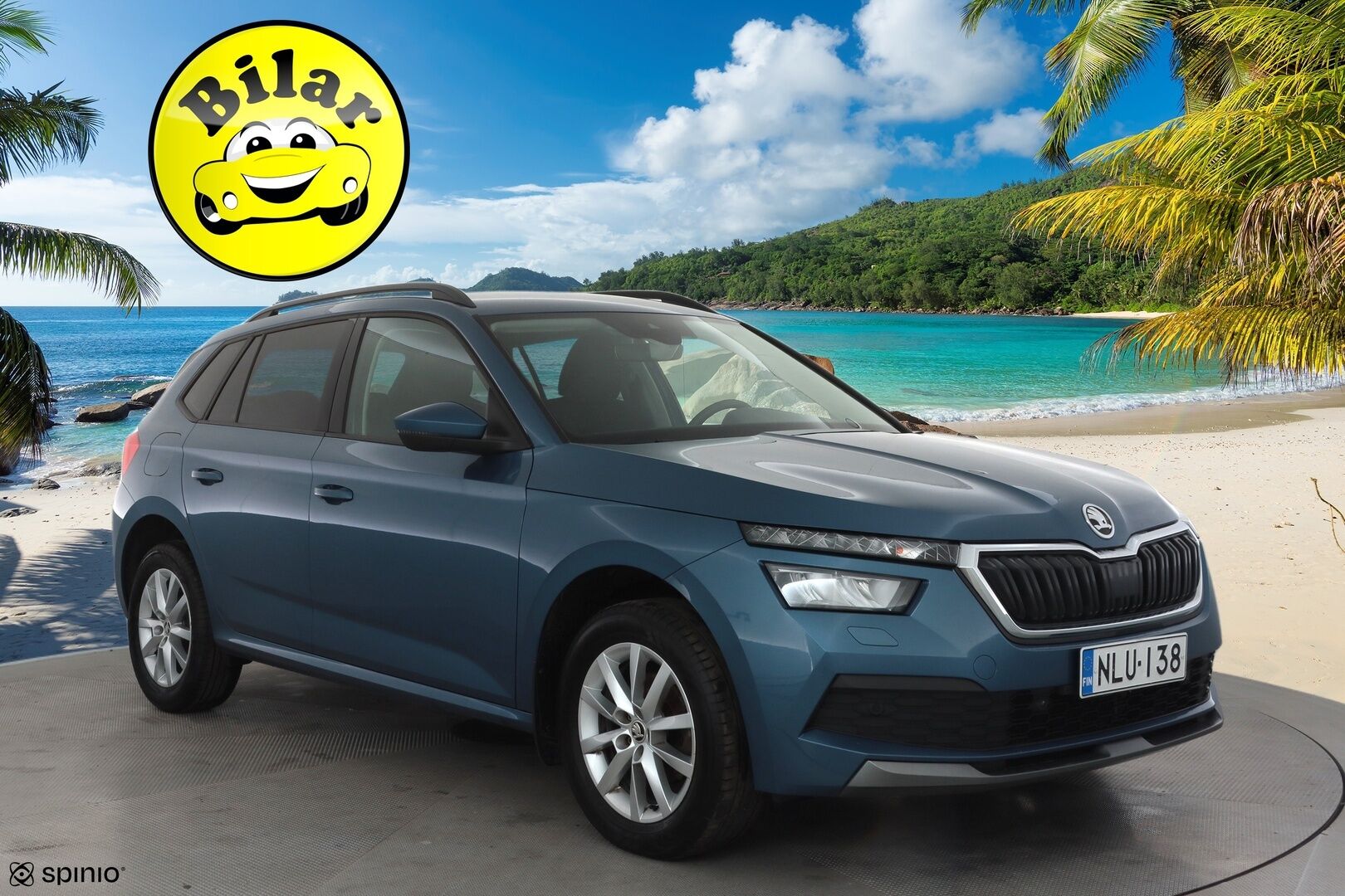 Skoda Kamiq 2020 1,5 TSI Ambition DSG Autom. - | Webasto | LED | Lane Assist | Side Assist | Vakkari | Keyless | P.tutkat | Lämm. ratti | Lämm. tuulilasi | SmartLink | Aut. ilmastointi | 2x renkaat aluin 