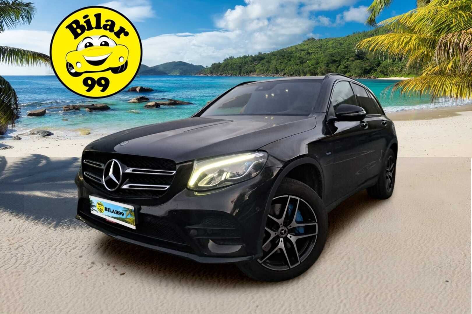 Mercedes-Benz GLC 2017 GLC 350 e 4MATIC Farmari (AC) 5ov 1991cm3 A * AMG / Nahka-alcantarat / Vakkari / Koukku / P.tutkat * - * Kahdet renkaat omilla alumiinivanteilla! *