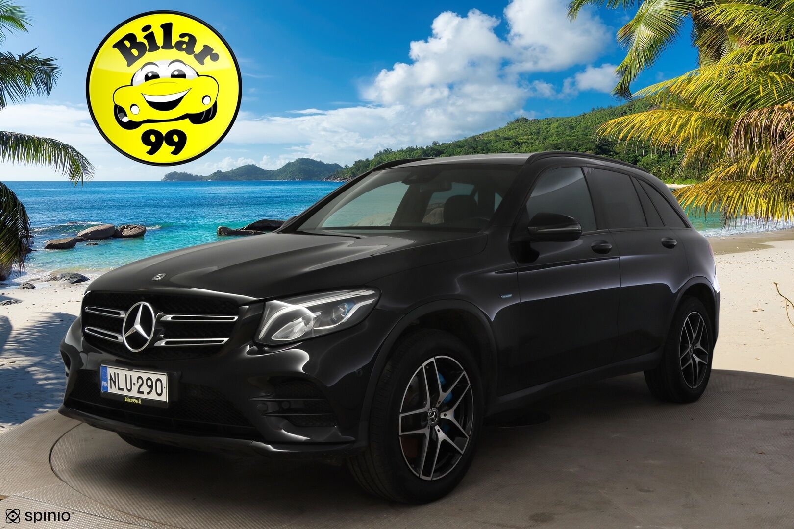 Mercedes-Benz GLC 2017 350 e 4Matic A Premium Business AMG * Nahka-alcantarat / Vakkari / Koukku / P.tutkat / Neliveto * - Näyttävä AMG paketilla! / Kahdet renkaat omilla alumiinivanteilla! - Osta nyt, maksa vasta ensi vuonna