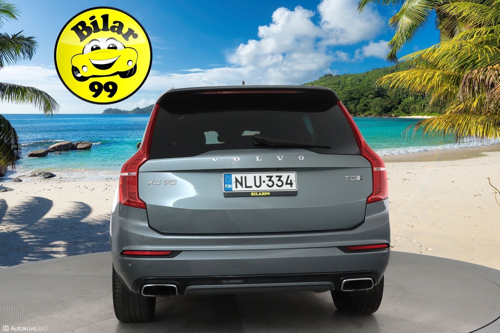 Volvo XC90 2018 T8 Twin Engine AWD R-Design aut** B&W / HUD / panorama / Adapt.vakkari / 360 Kamera / Muistipenkit / Ilmaalusta - 3,99 % KORKOTARJOUS TÄHÄN AUTOON - Sporttipenkit / AppleCarPlay / Merkkihuollettu