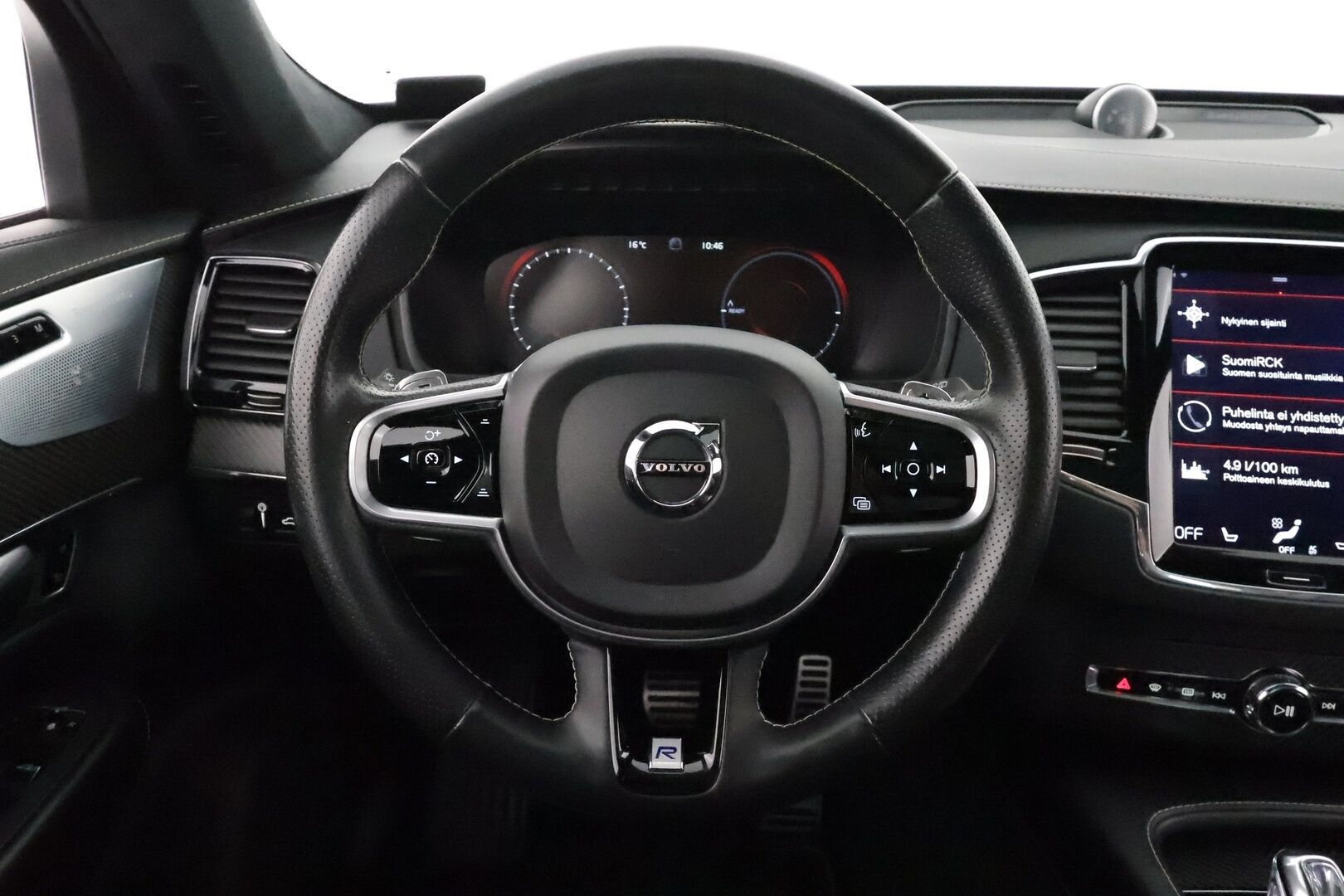 Volvo XC90 2018 T8 Twin Engine AWD R-Design aut** B&W / HUD / panorama / Adapt.vakkari / 360 Kamera / Muistipenkit / Ilmaalusta - 3,99 % KORKOTARJOUS TÄHÄN AUTOON - Sporttipenkit / AppleCarPlay / Merkkihuollettu