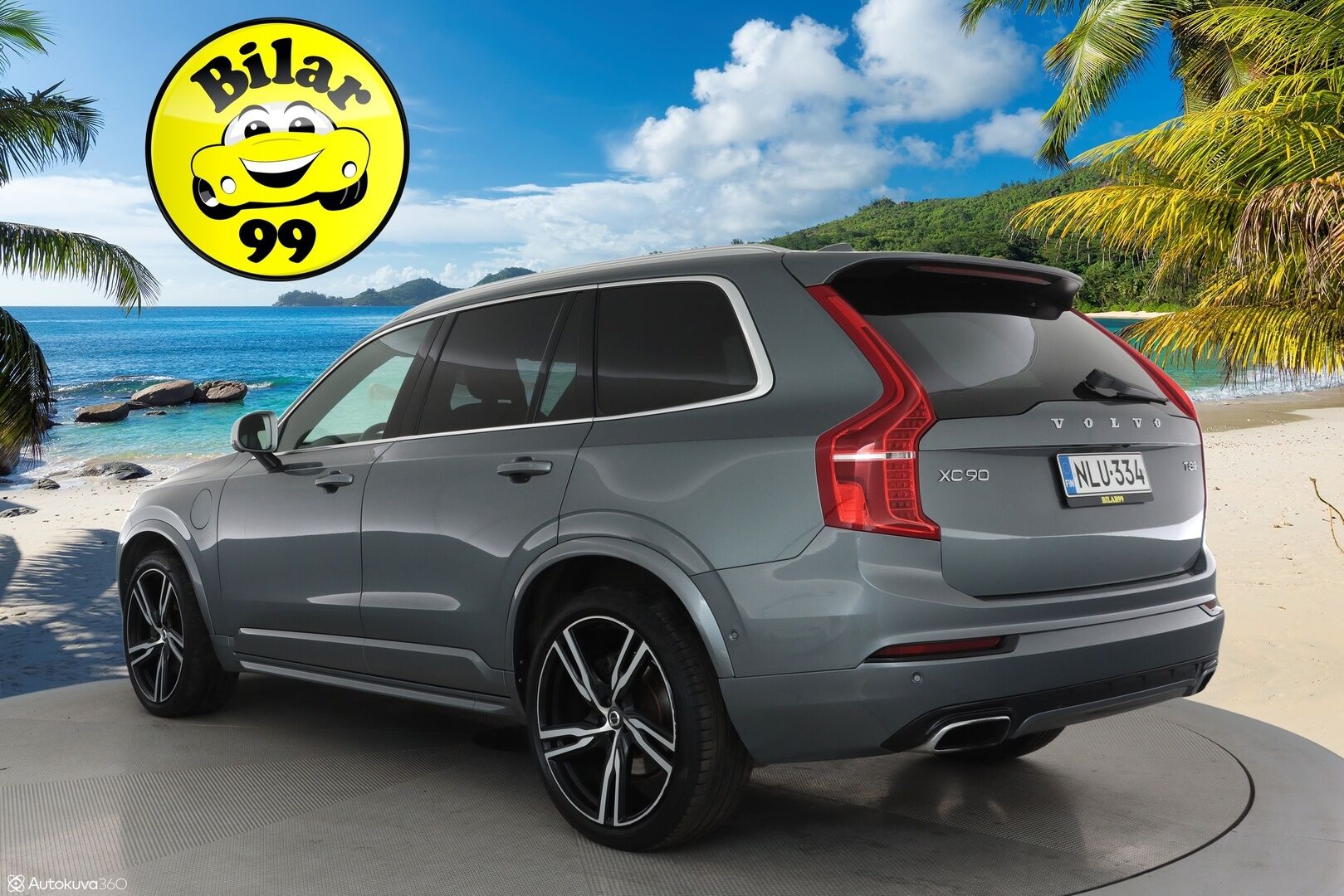 Volvo XC90 2018 T8 Twin Engine AWD R-Design aut** B&W / HUD / panorama / Adapt.vakkari / 360 Kamera / Muistipenkit / Ilmaalusta - 3,99 % KORKOTARJOUS TÄHÄN AUTOON - Sporttipenkit / AppleCarPlay / Merkkihuollettu