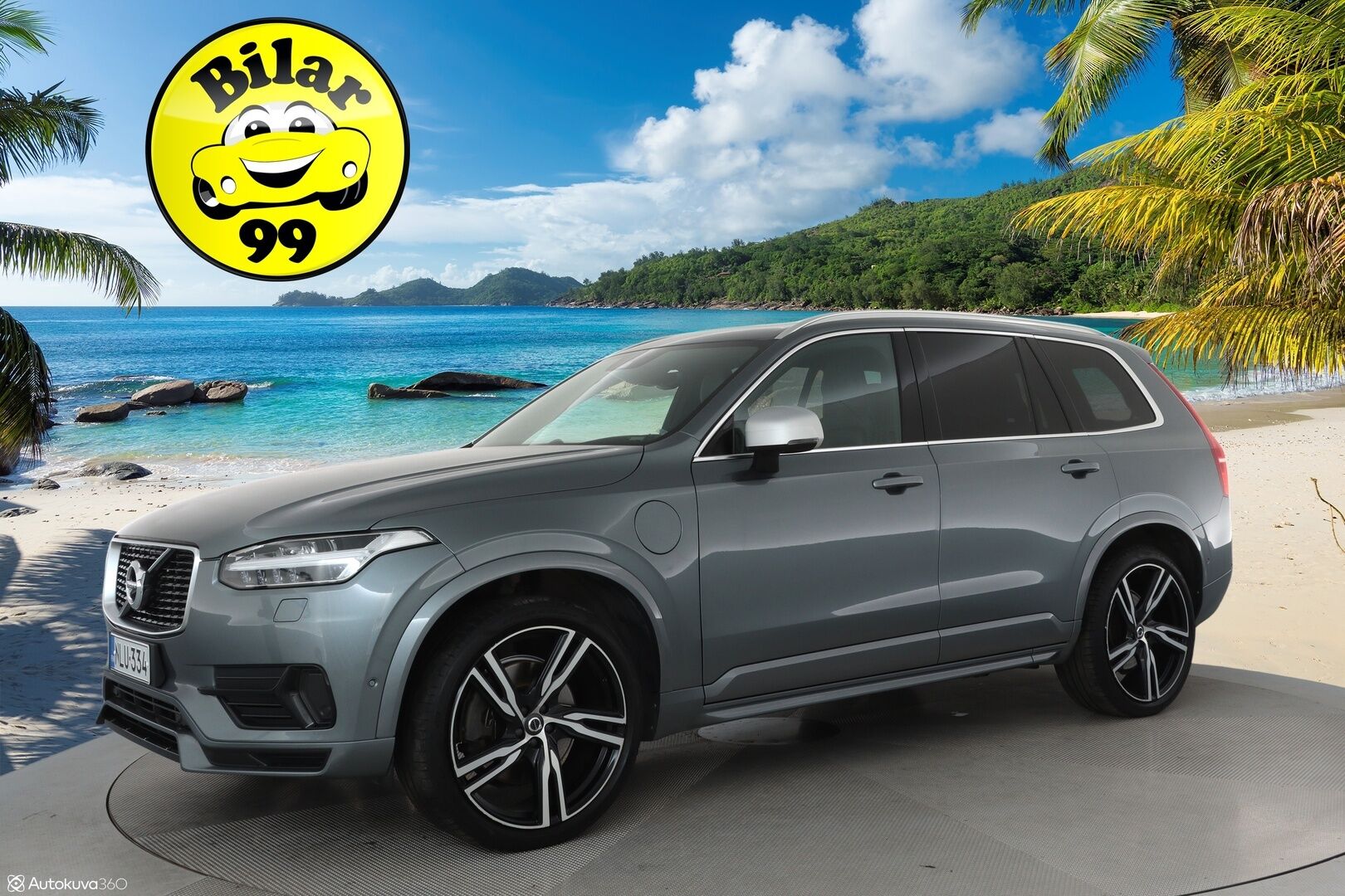 Volvo XC90 2018 T8 Twin Engine AWD R-Design aut** B&W / HUD / panorama / Adapt.vakkari / 360 Kamera / Muistipenkit / Ilmaalusta - 3,99 % KORKOTARJOUS TÄHÄN AUTOON - Sporttipenkit / AppleCarPlay / Merkkihuollettu