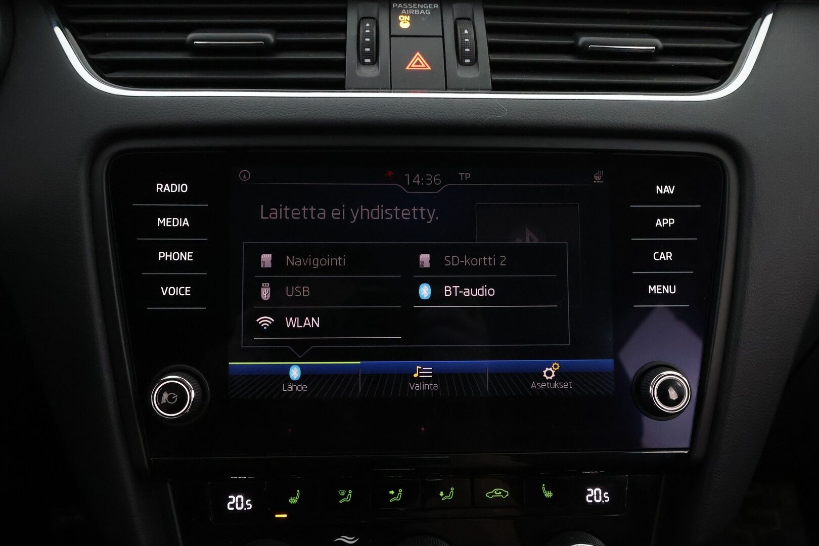 Skoda Octavia 2020 Combi 1,5 TSI G-TEC Style BusinessLine DSG Autom. * Webasto / Adapt.Vakkari / Suomiauto / Peruutuskamera / Vetokoukku - Lämmitettävä tuulilasi / BLIS / Hyvät varusteet / Juuri tullut Tampereelle!