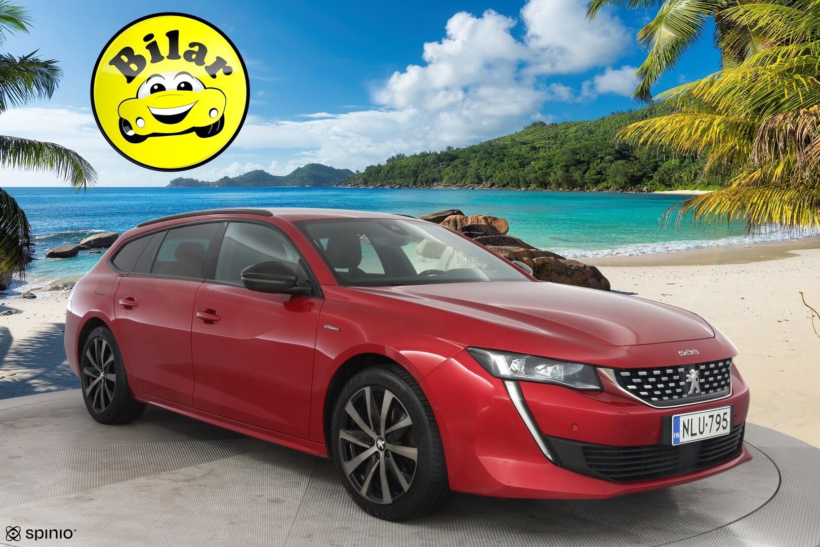 Peugeot 508 2020 SW GT Line BlueHDi 130 EAT8-automaatti - GT-Line | ACC | Webasto | Nahat | Focal | 360-kamera | 2x renkaat | hihna juuri vaihdettu | Suomi-auto