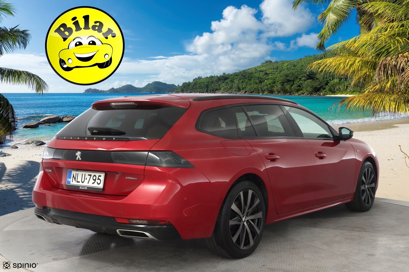 Peugeot 508 2020 SW GT Line BlueHDi 130 EAT8-automaatti - GT-Line | ACC | Webasto | Nahat | Focal | 360-kamera | 2x renkaat | hihna juuri vaihdettu | Suomi-auto