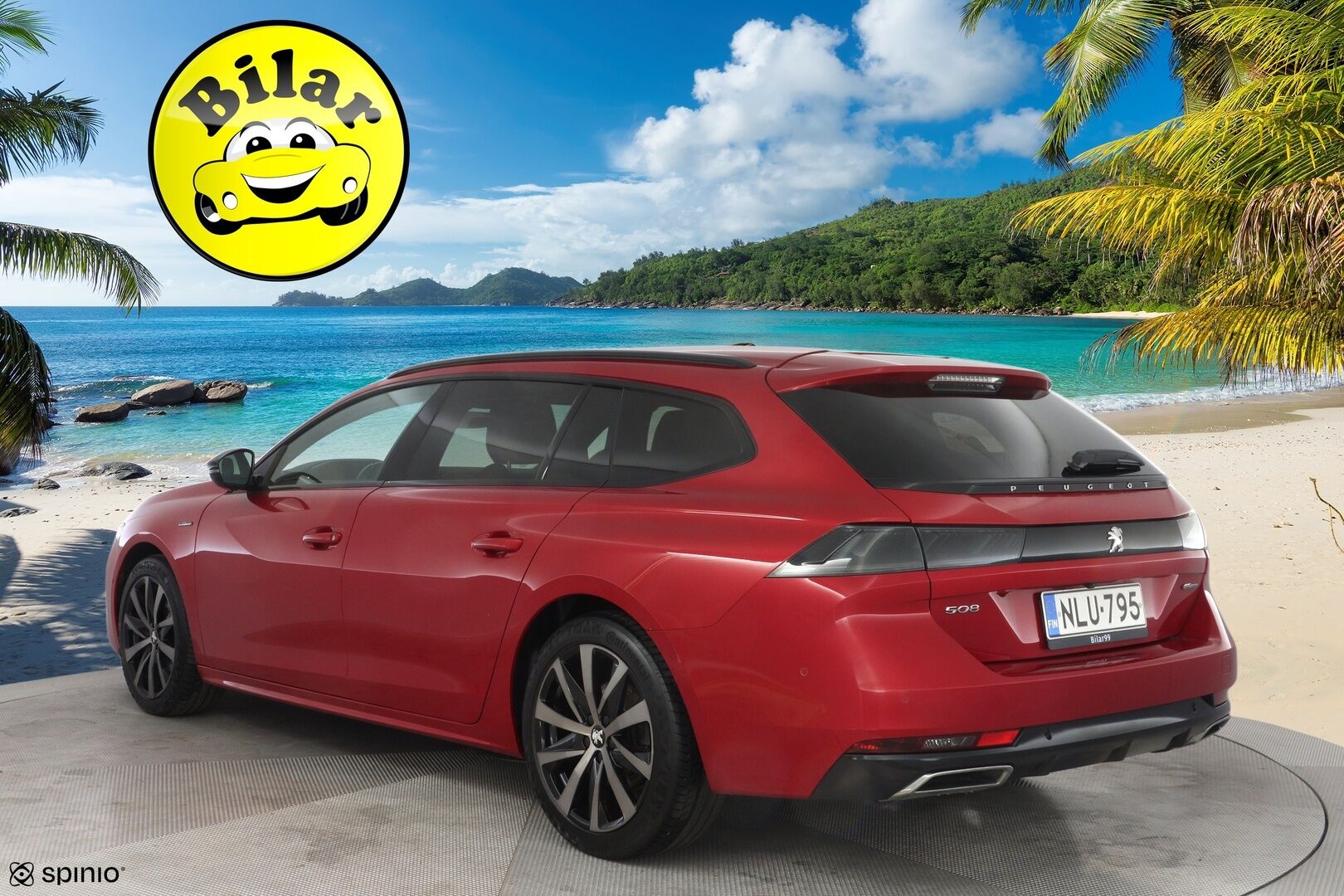 Peugeot 508 2020 SW GT Line BlueHDi 130 EAT8-automaatti - GT-Line | ACC | Webasto | Nahat | Focal | 360-kamera | 2x renkaat | hihna juuri vaihdettu | Suomi-auto