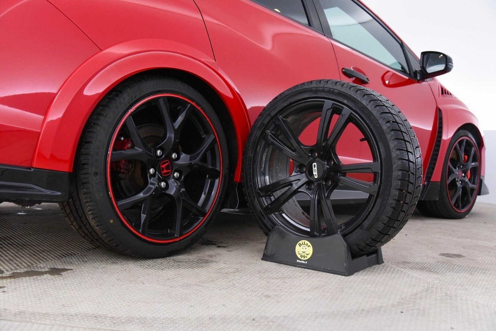 Honda Civic 2016 5D 2,0 Type-R GT / Navi / BLIS / P.kamera / Xenon / Tutkat / Vakkari - 2x Vanteet / Merkkiliikkeen huoltohistoria