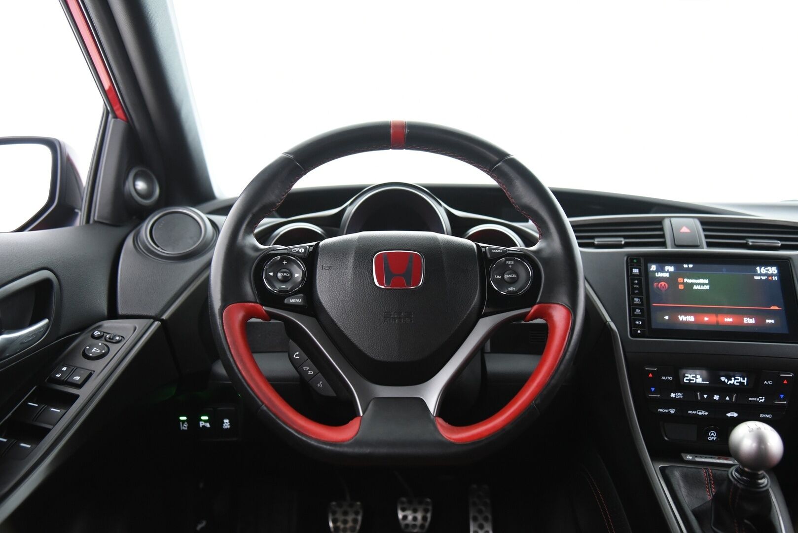 Honda Civic 2016 5D 2,0 Type-R GT / Navi / BLIS / P.kamera / Xenon / Tutkat / Vakkari - 2x Vanteet / Merkkiliikkeen huoltohistoria