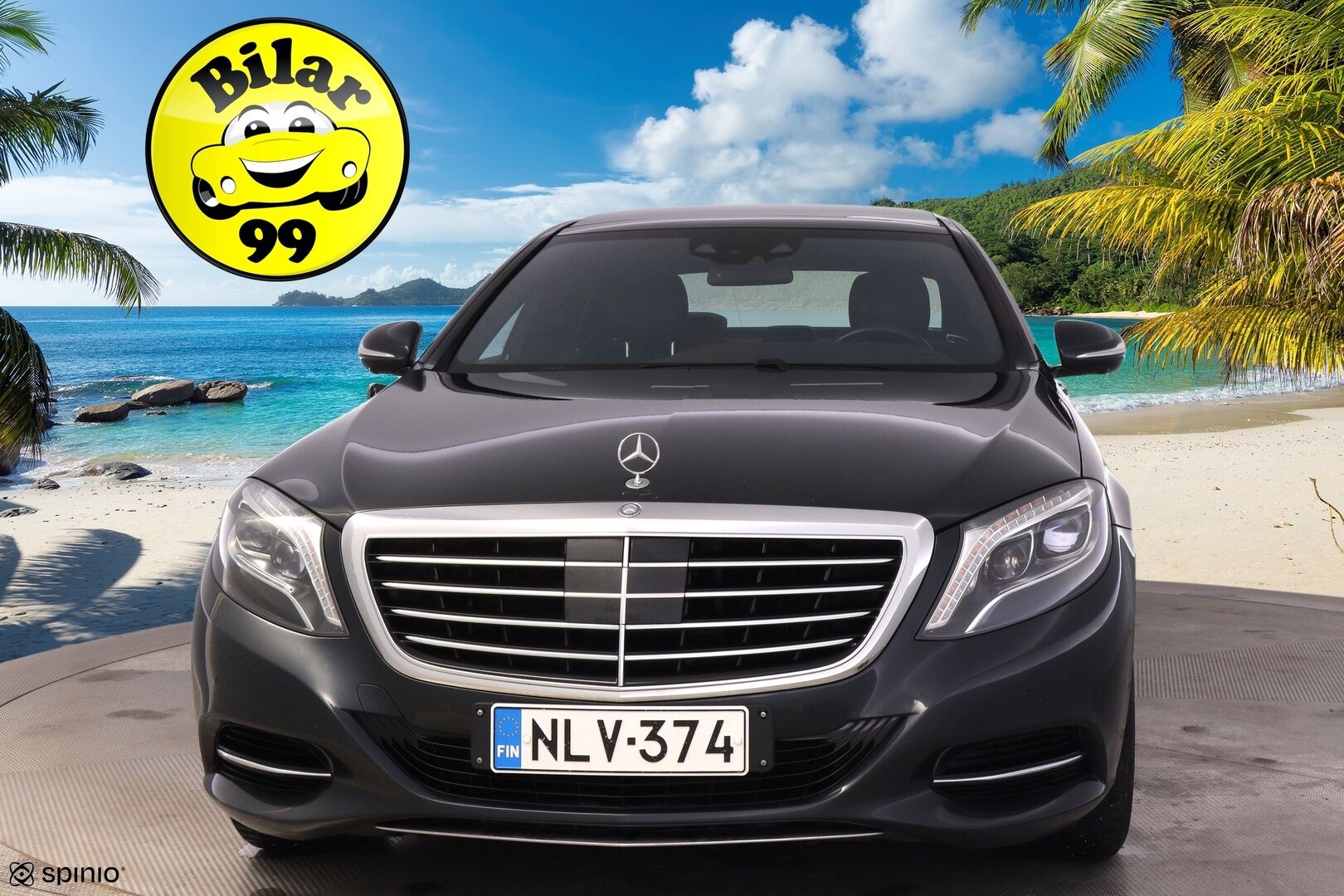 Mercedes-Benz S 2015 350 BLUETEC 4MATIC Sedan *Webasto / DTR+ / Burmester / 360° / Panorama / Imuovet / BLIS / Koukku / ILS / HUD / IHC+* - Ilmastoidut, dynaamiset ja hierovat muistipenkit / Merkkihuollettu / Ambient Light / Ilma-alusta / Digimittaristo 