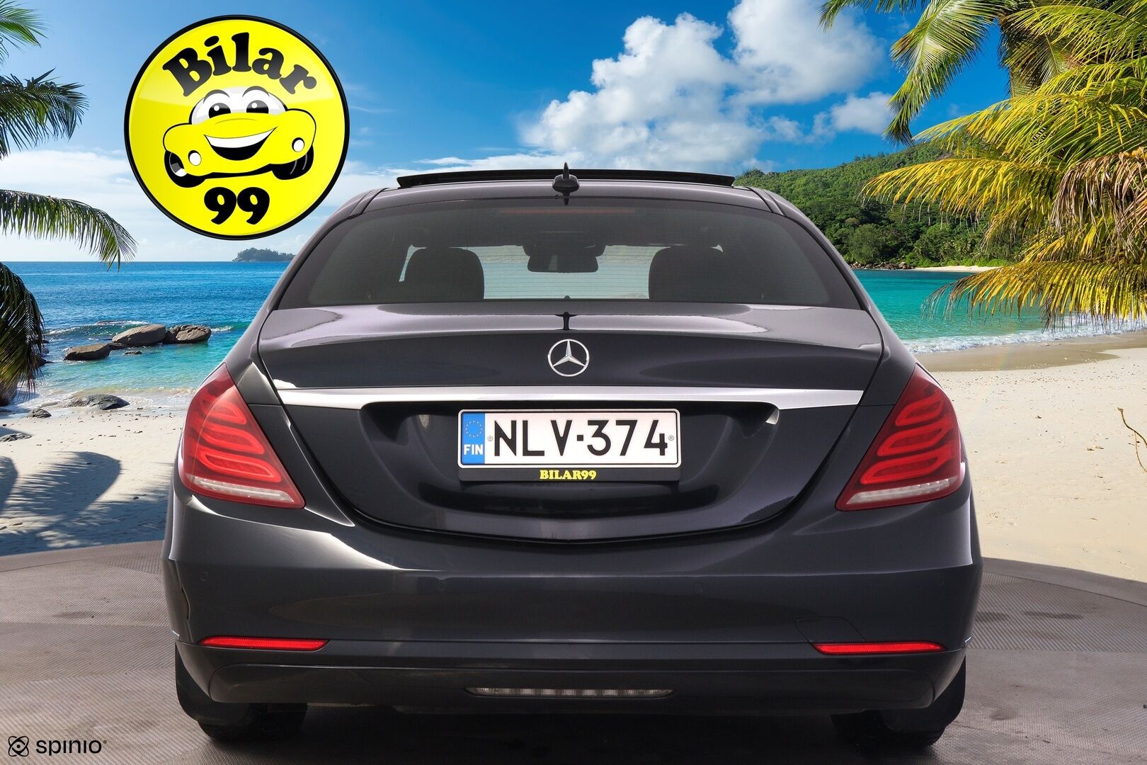 Mercedes-Benz S 2015 350 BLUETEC 4MATIC Sedan *Webasto / DTR+ / Burmester / 360° / Panorama / Imuovet / BLIS / Koukku / ILS / HUD / IHC+* - Ilmastoidut, dynaamiset ja hierovat muistipenkit / Merkkihuollettu / Ambient Light / Ilma-alusta / Digimittaristo 
