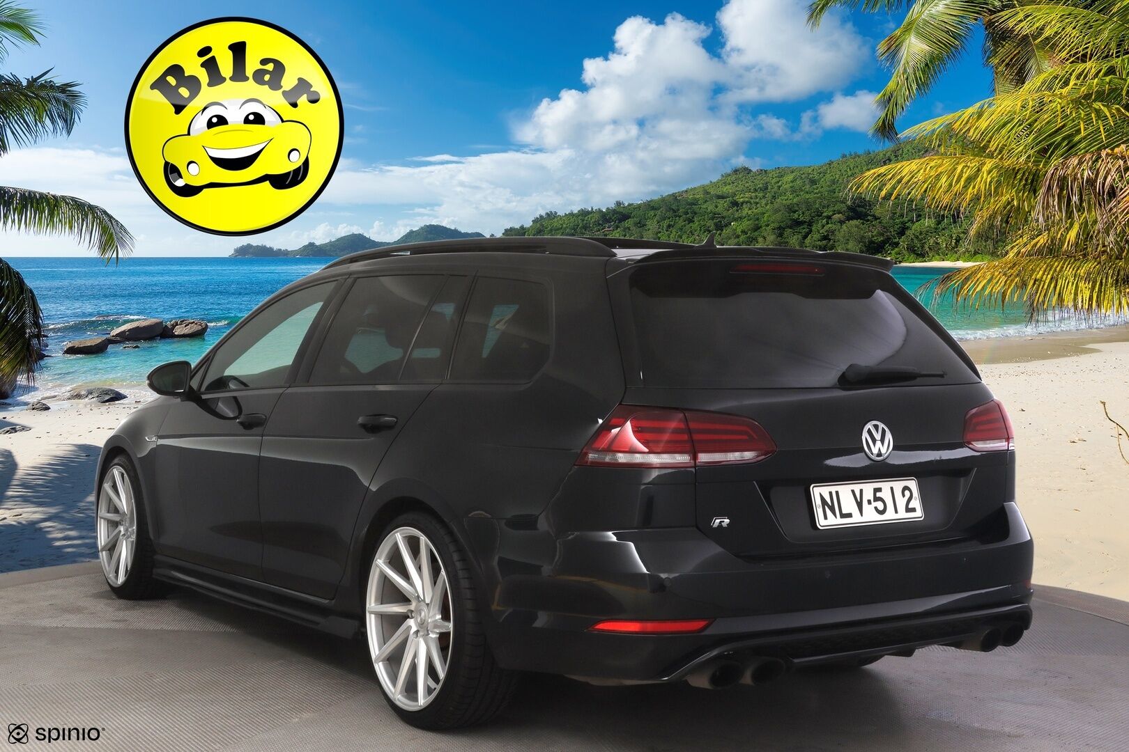 Volkswagen Golf 2018 Variant R 2,0 TSI 228 kW (310 hv) 4MOTION aut. - | Facelift | Panorama | DynAudio | Kessy | Digimittaristo | ACC | Tutkat | DCC | 20" Vossen | BLIS | Adapt. LED |