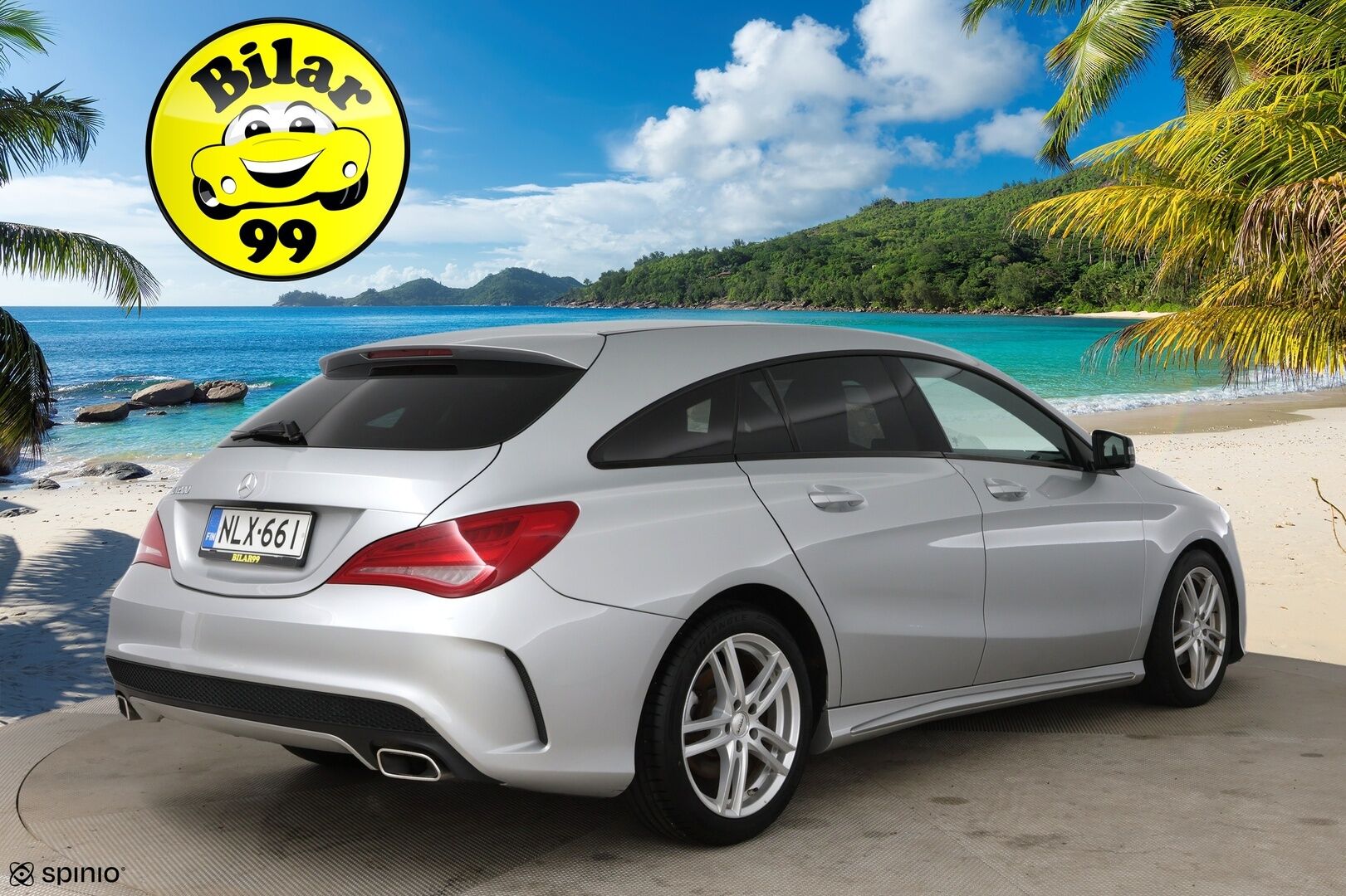 Mercedes-Benz CLA 2016 200 A Shooting Brake Business AMG / Bi-Xenon / Sporttipenkit / Lohkolämmitin - Night-paketti / Bluetooth / Tyylikäs yksilö!