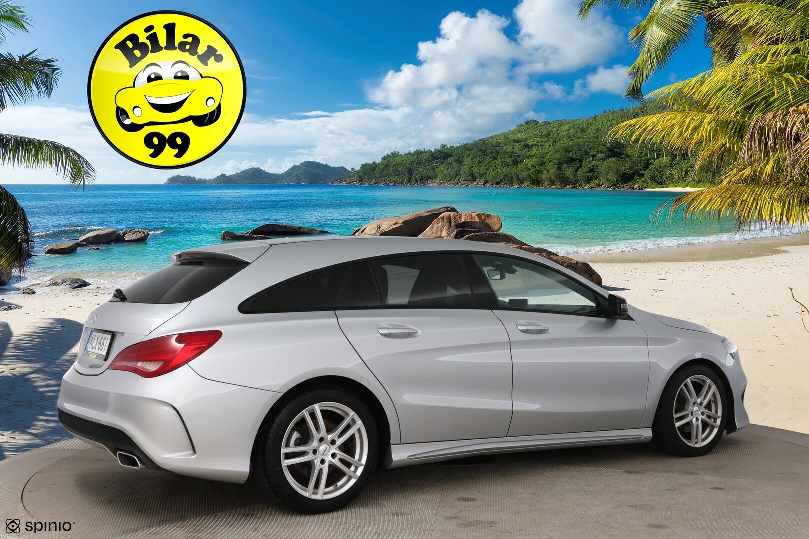 Mercedes-Benz CLA 2016 200 A Shooting Brake Business AMG / Bi-Xenon / Sporttipenkit / Lohkolämmitin - Night-paketti / Bluetooth / Tyylikäs yksilö!