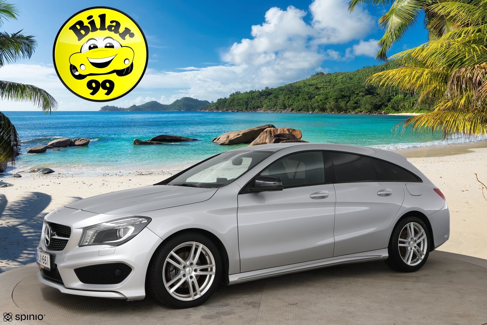 Mercedes-Benz CLA 2016 200 A Shooting Brake Business AMG / Bi-Xenon / Sporttipenkit / Lohkolämmitin - Night-paketti / Bluetooth / Tyylikäs yksilö!