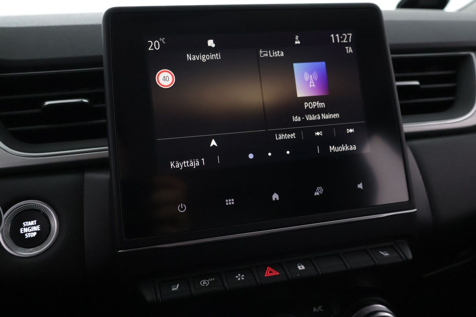 Renault Captur 2020 TCe 130 EDC7-aut Intens - Suomi-auto | Metalliväri | Huoltokirja | Digimittaristo | AppleCarPlay&AndroidAuto | Peruutuskamera | Kahdet renkaat | fAjotapavalitsin: Eco / Sport / My Sense | Pysäköintitutkat edessä ja takana |