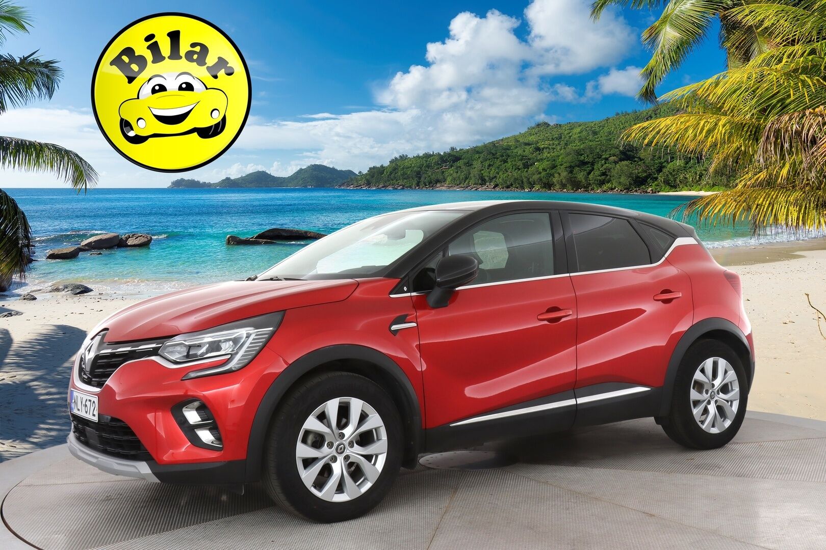 Renault Captur 2020 TCe 155 EDC7-aut Intens - | ACC | Digimittaristo | P.Kamera | Lohko+Sisäpistoke | Keyless | Navi | LED Pure Vision | Ratinlämmitin | BLIS | Puolinahat | X Renkaat & Vanteet |