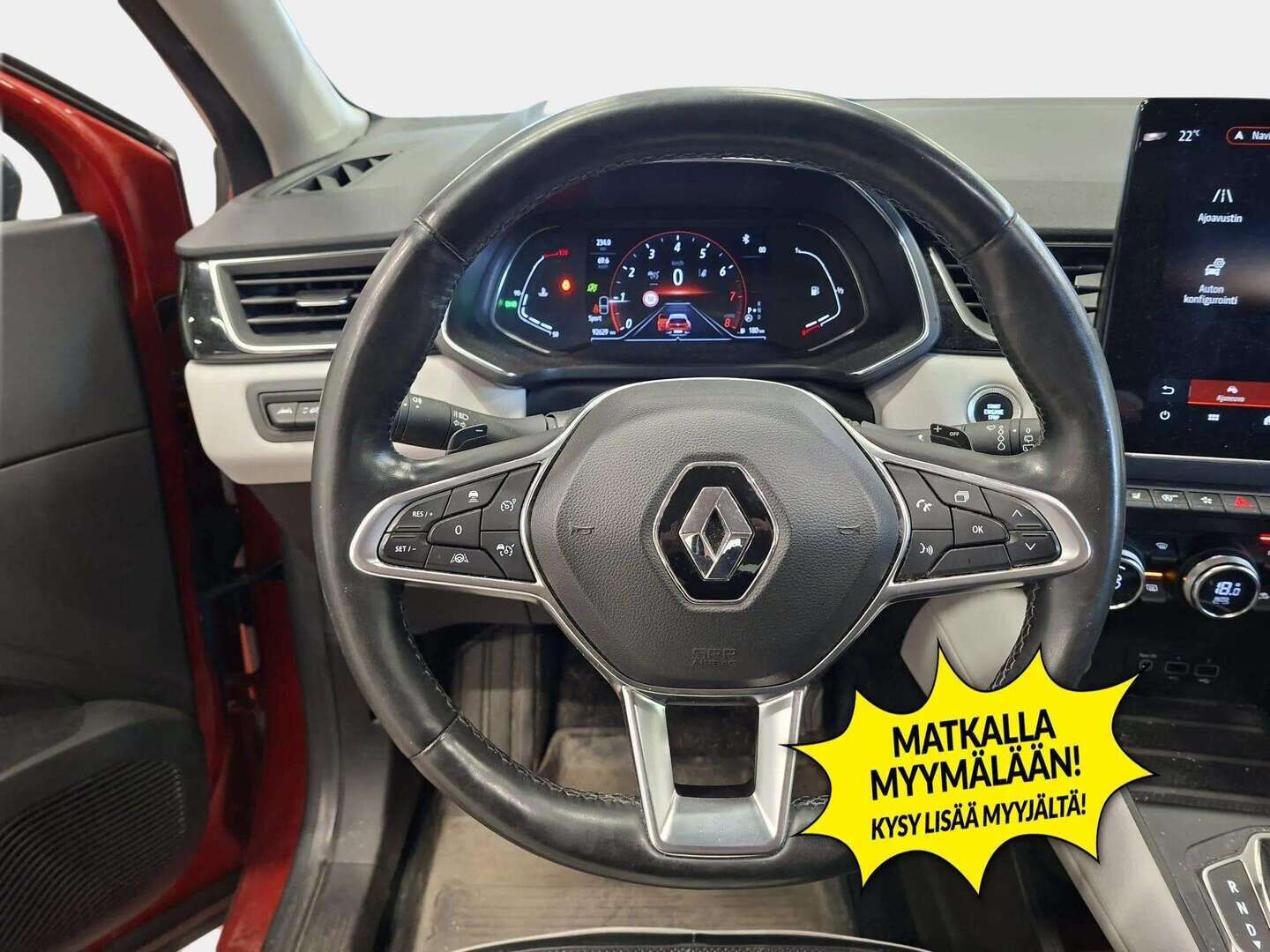 Renault Captur 2020 Renault Captur 155 Intens -  ACC | Digimittaristo | P.Kamera | Lohko+Sisäpistoke | Keyless | Navi | LED Pure Vision | Ratinlämmitin | BLIS | Puolinahat | X Renkaat & Vanteet |