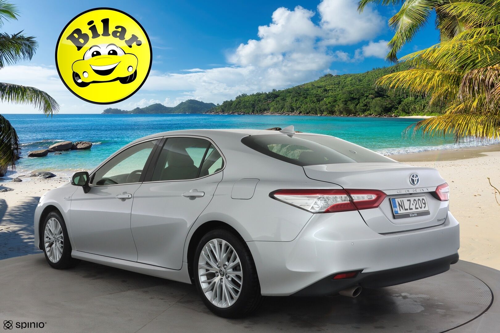 Toyota Camry 2020 2,5 Hybrid Premium Business - | HUD | JBL | ACC | LED | P.Kamera | Sähköpenkit | Nahkaverhoilu | Kaistavahti | Navi | Keyless | Katveavustin | 2-om Suomi-auto | ALV | Kahdet renkaat |
