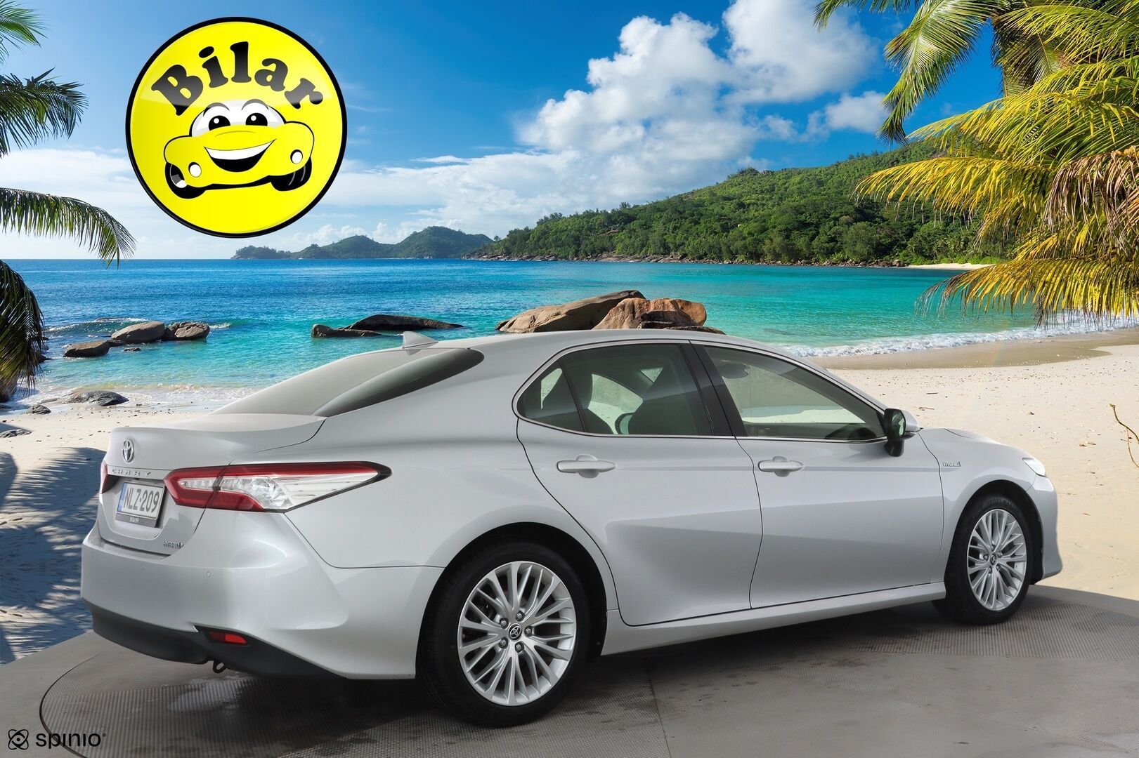 Toyota Camry 2020 2,5 Hybrid Premium Business - | HUD | JBL | ACC | LED | P.Kamera | Sähköpenkit | Nahkaverhoilu | Kaistavahti | Navi | Keyless | Katveavustin | 2-om Suomi-auto | ALV | Kahdet renkaat |