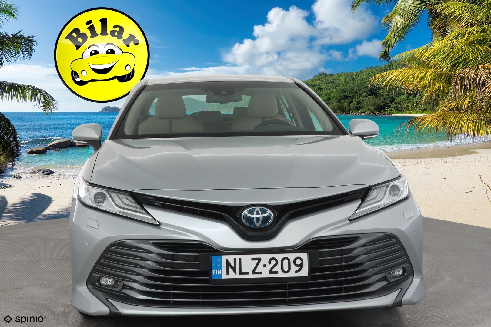 Toyota Camry 2020 2,5 Hybrid Premium Business - | HUD | JBL | ACC | LED | P.Kamera | Sähköpenkit | Nahkaverhoilu | Kaistavahti | Navi | Keyless | Katveavustin | 2-om Suomi-auto | ALV | Kahdet renkaat |