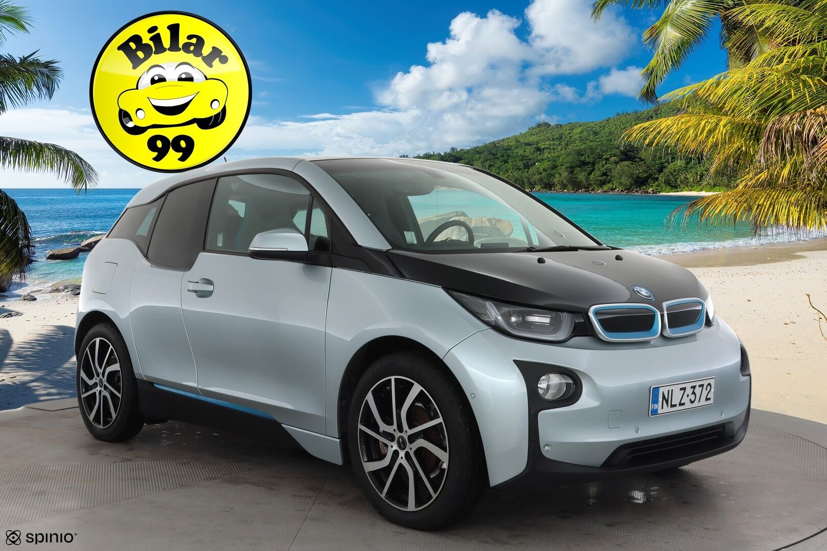 BMW i3 2015 60Ah * Digimittaristo / LED / P.Kamera / Vakkari / Navi * - Huippu sähkäri / Edullinen käyttöauto / Hyvät renkaat ja juuri katsastettu - HULLUT AVAJAISHULINAT KORKOTARJOUS 3,29 %