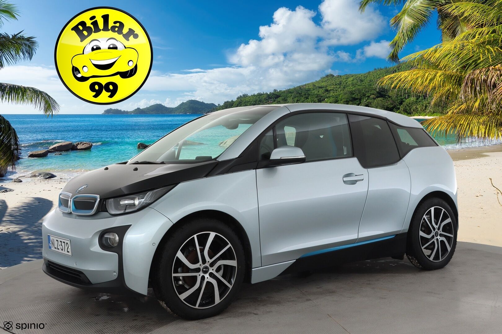 BMW i3 2015 i3 60ah * Digimittaristo / LED / P.Kamera / Vakkari / Navi *