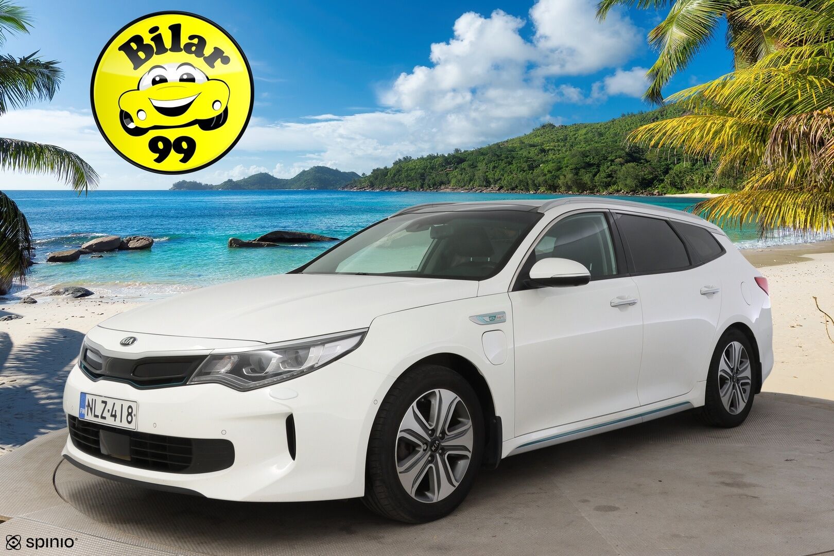 Kia Optima 2018 2,0 Business Luxury SW A/T - Adapt. Vakkari | Ilmastoidut penkit | BLIS | Ratinlämmitin | Vetokoukku | 2x renkaat&alumiinivanteet