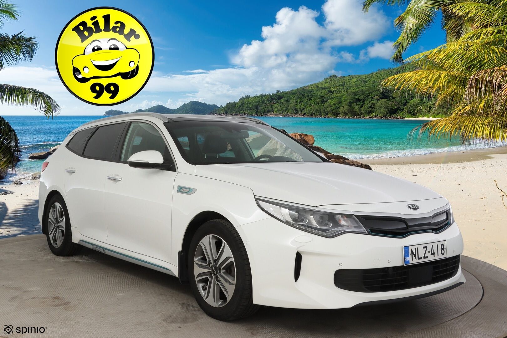 Kia Optima 2018 2,0 Business Luxury SW A/T - Adapt. Vakkari | Ilmastoidut penkit | BLIS | Ratinlämmitin | Vetokoukku | 2x renkaat&alumiinivanteet