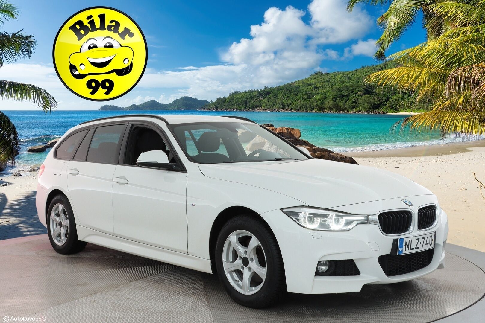 BMW 320 2017 F31 LCI Touring 320d A xDrive Business M Sport - Shadowline / P.tutka / LED valot / Sporttipenkit / Vakkari 