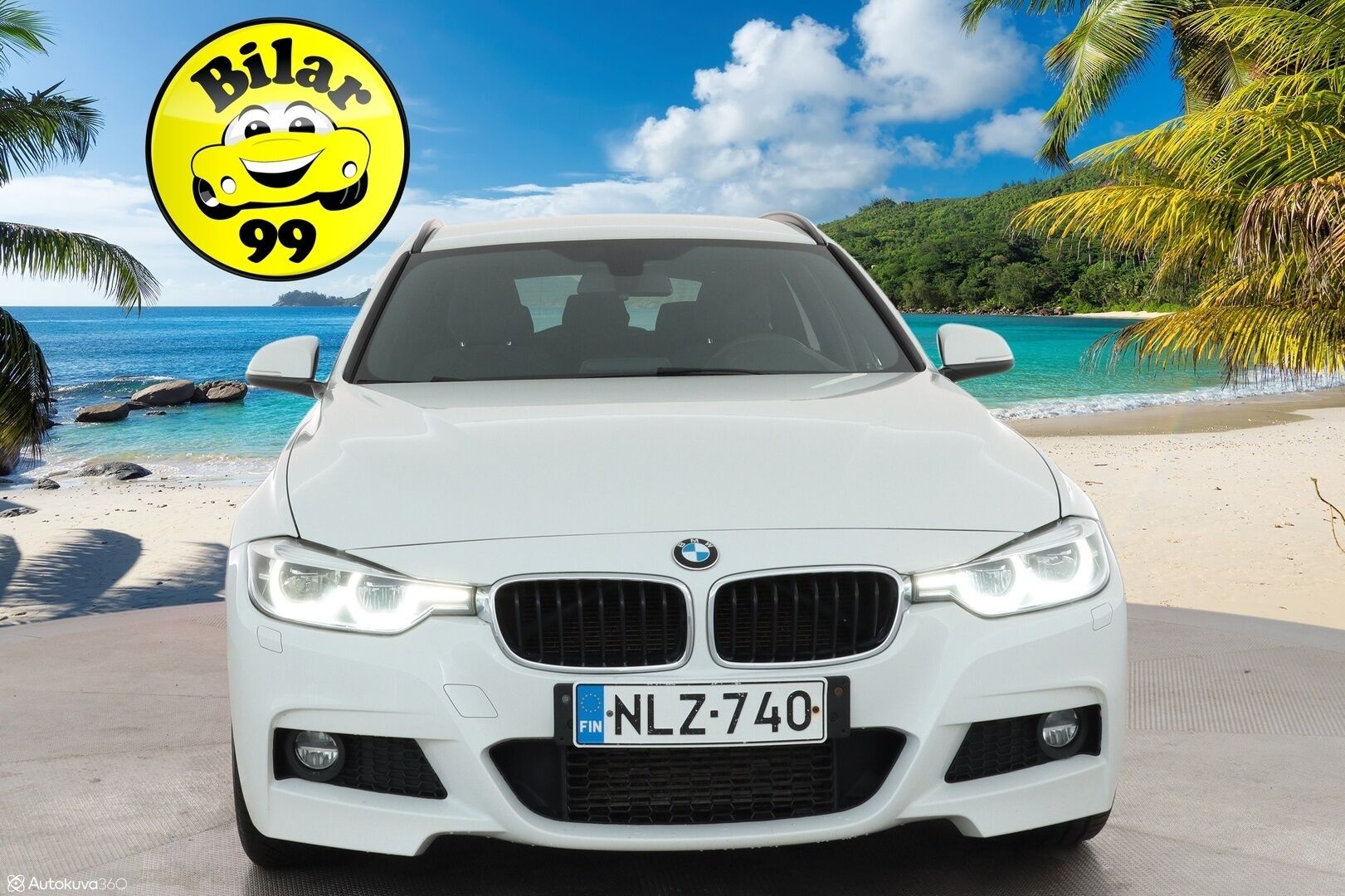 BMW 320 2017 F31 LCI Touring 320d A xDrive Business M Sport - Shadowline / P.tutka / LED valot / Sporttipenkit / Vakkari 