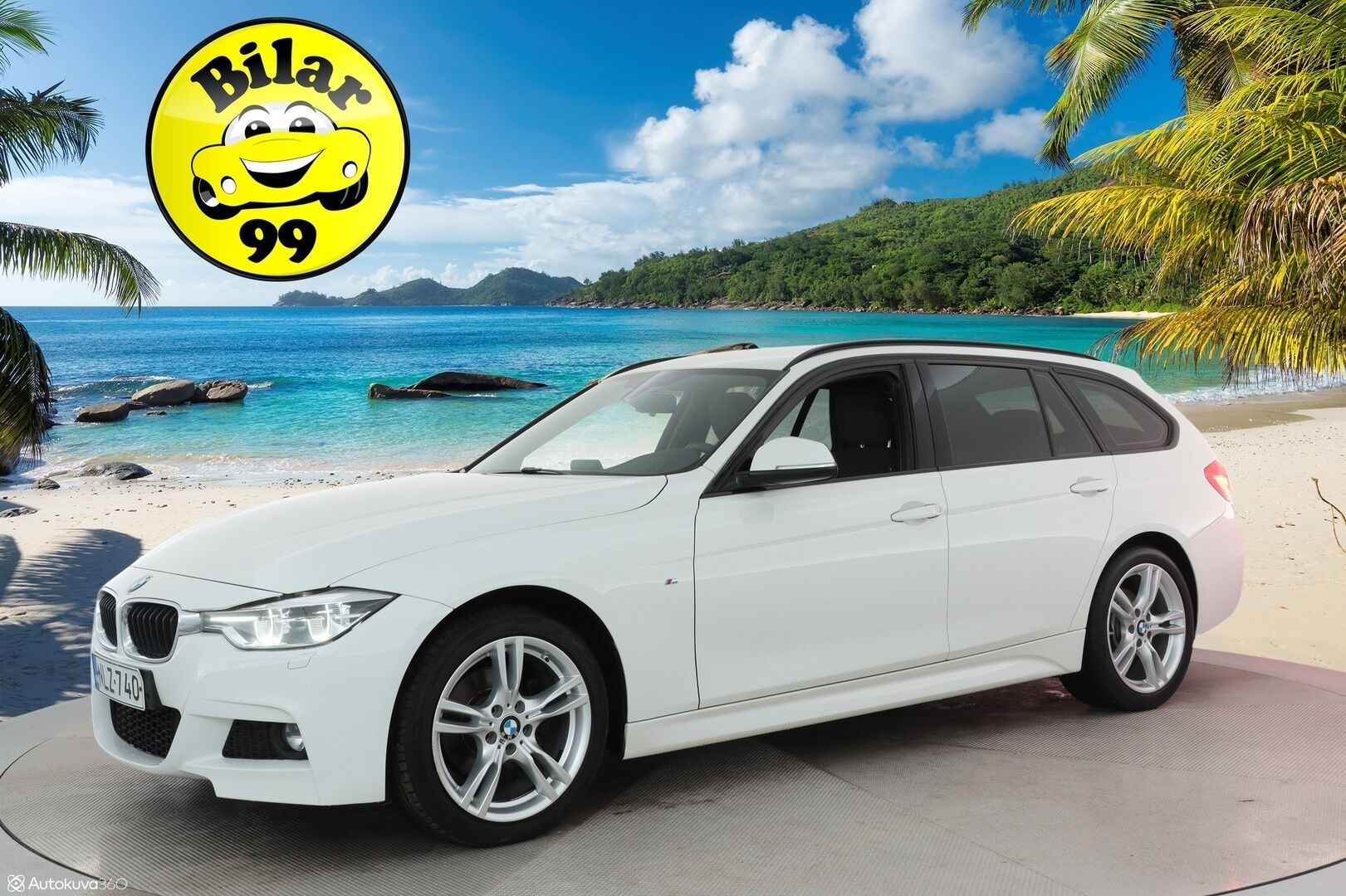BMW 320 2017 F31 LCI Touring 320d A xDrive Business M Sport - Shadowline / P.tutka / LED valot / Sporttipenkit / Vakkari 