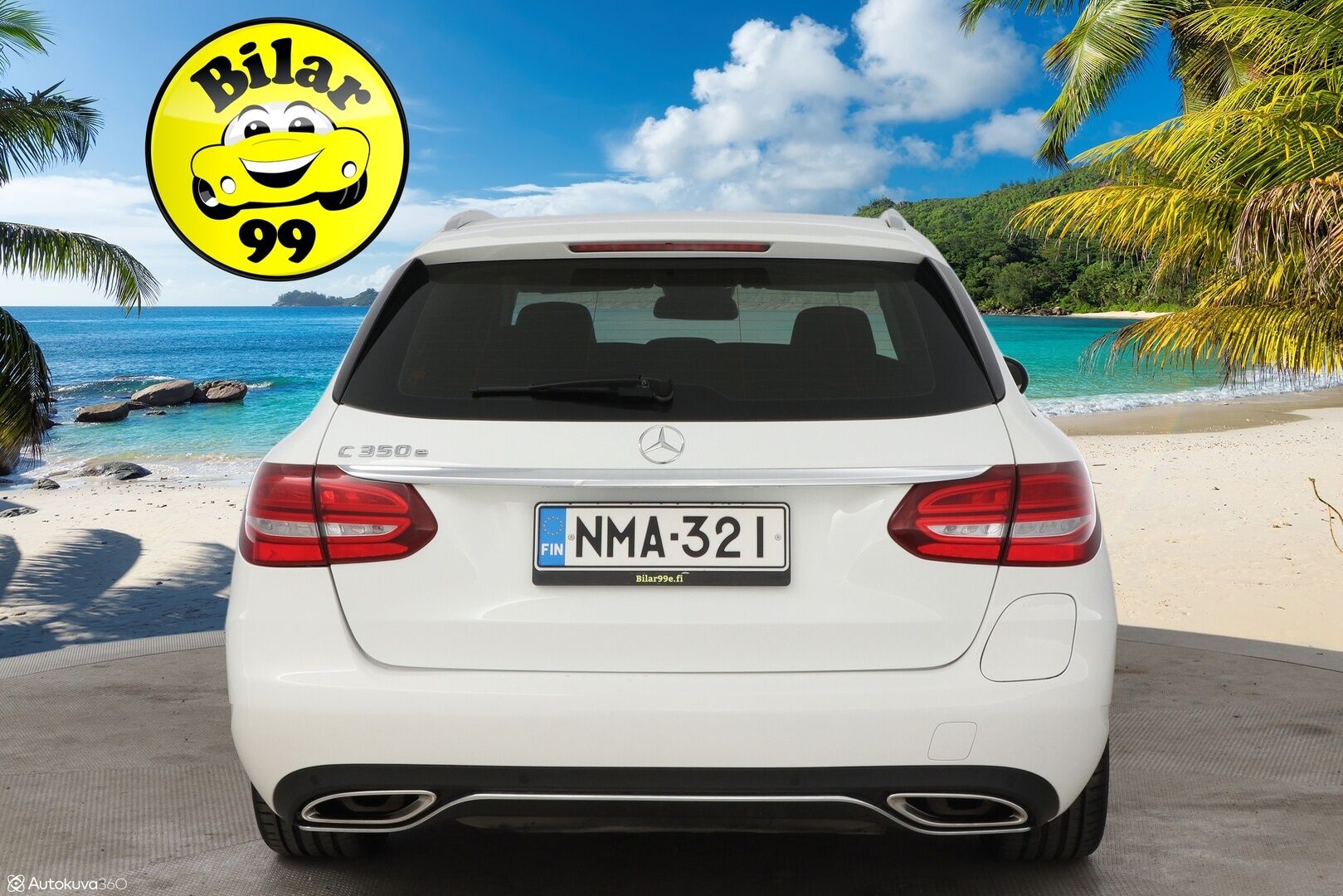 Mercedes-Benz C 2018 350 e T A Premium Business - Lisälämmitin / Ilma-Alusta / Comand Navi / Puolinahat Sähkösäädöin / LED High Performance / Sähköluukku / 2x Todella hyvät renkaat!
