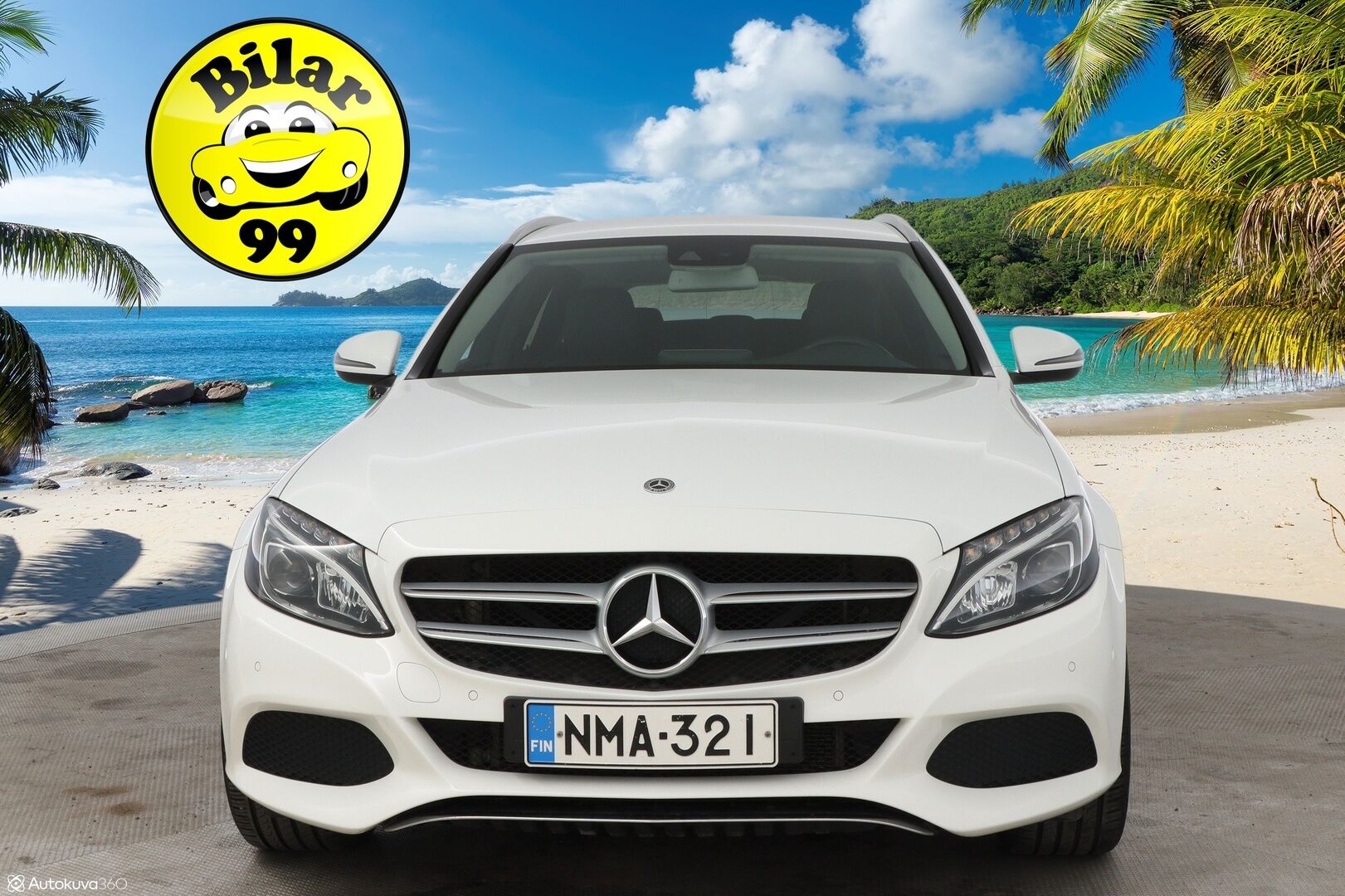 Mercedes-Benz C 2018 350 e T A Premium Business - Lisälämmitin / Ilma-Alusta / Comand Navi / Puolinahat Sähkösäädöin / LED High Performance / Sähköluukku / 2x Todella hyvät renkaat!