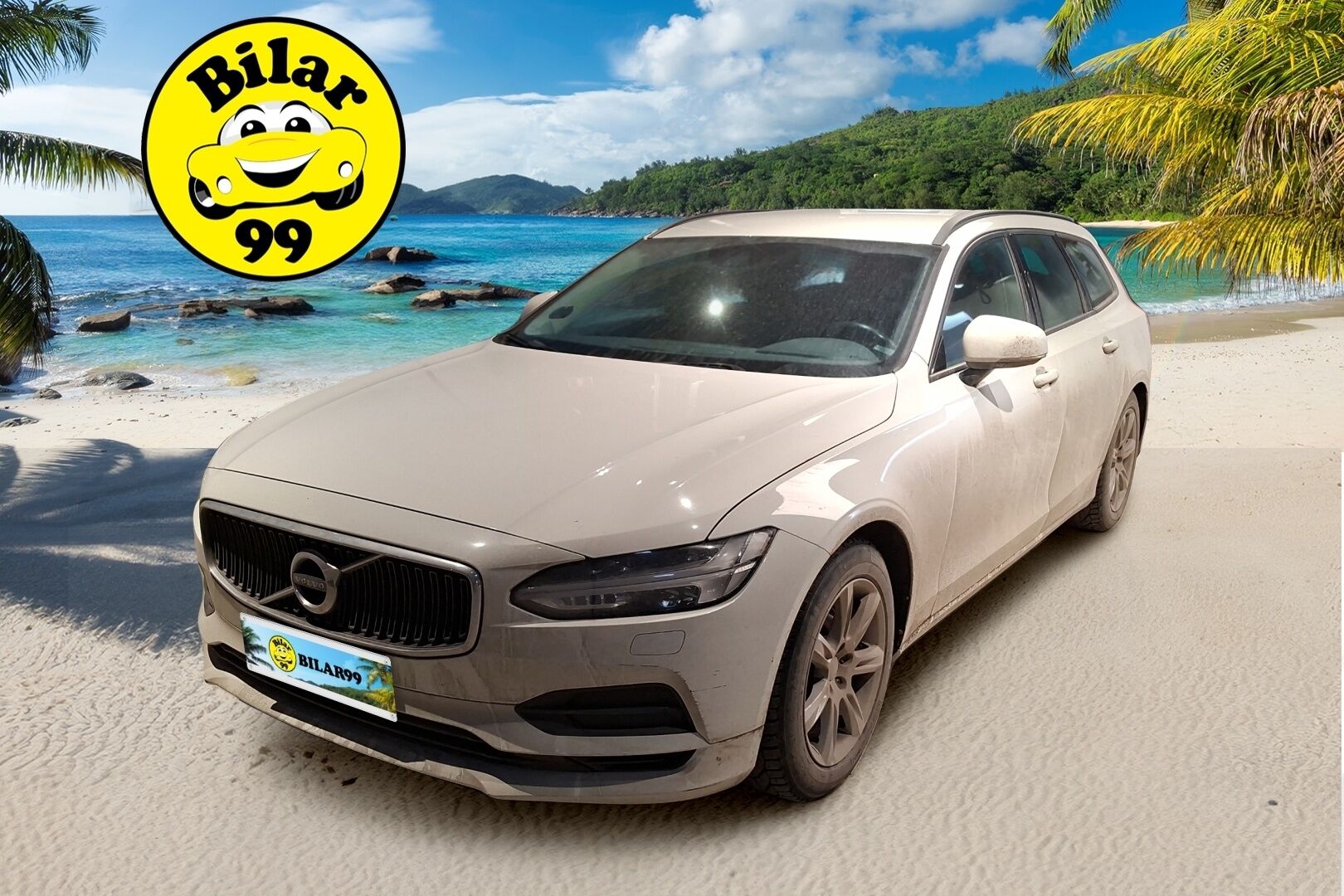 Volvo V90 2017 D3 AWD Business aut * Webasto / Adapt.vakkari / Vetokoukku / Digimittaristo / Ratinlämmitin / P-tutka * - LED / Ei Adblue järjestelmää / Juuri saapunut Tampereelle!