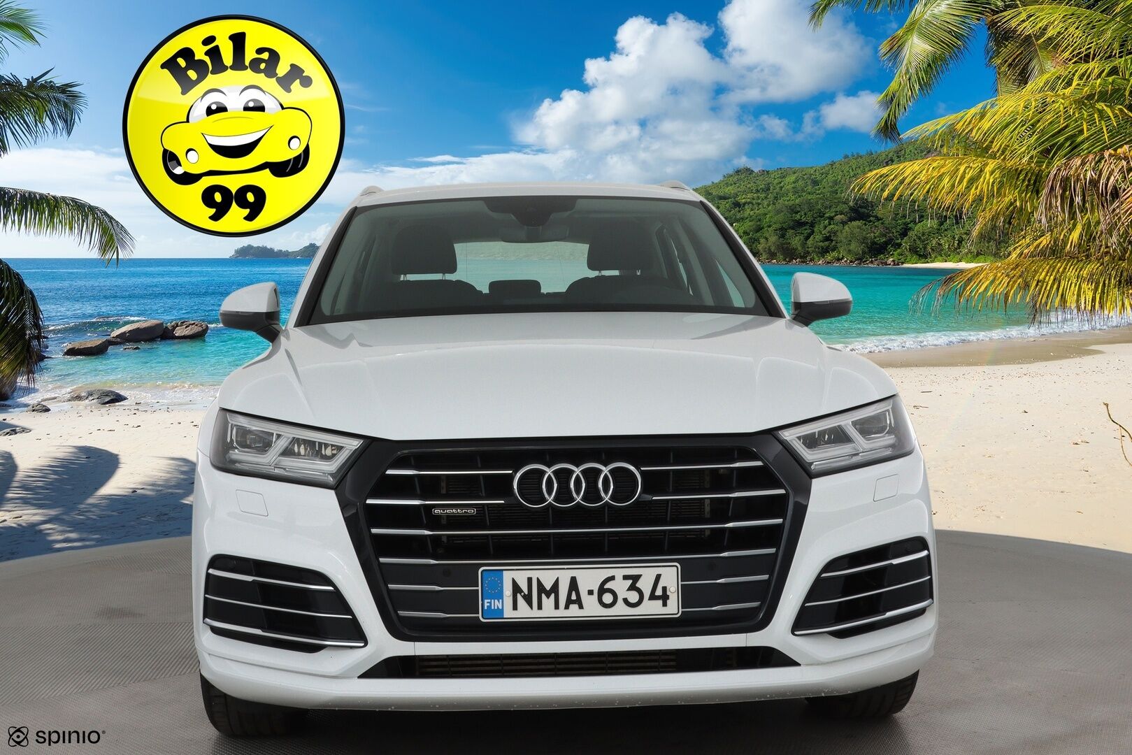 Audi Q5 2020 Launch Edition 55 TFSI e quattro S tronic **LED-valot / P.Kamera / Sporttipenkit / Koukku / Ilma-alusta / Kaistavahti** - 1-om Suomi-auto / Akku kuntotarkastettu / 2x Latauskaapelit / Kahdet Renkaat
